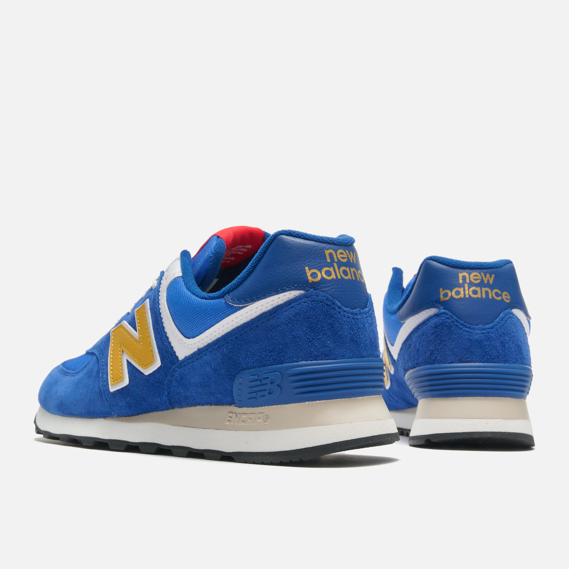 New Balance U574V2 Sneaker Navy/Gold