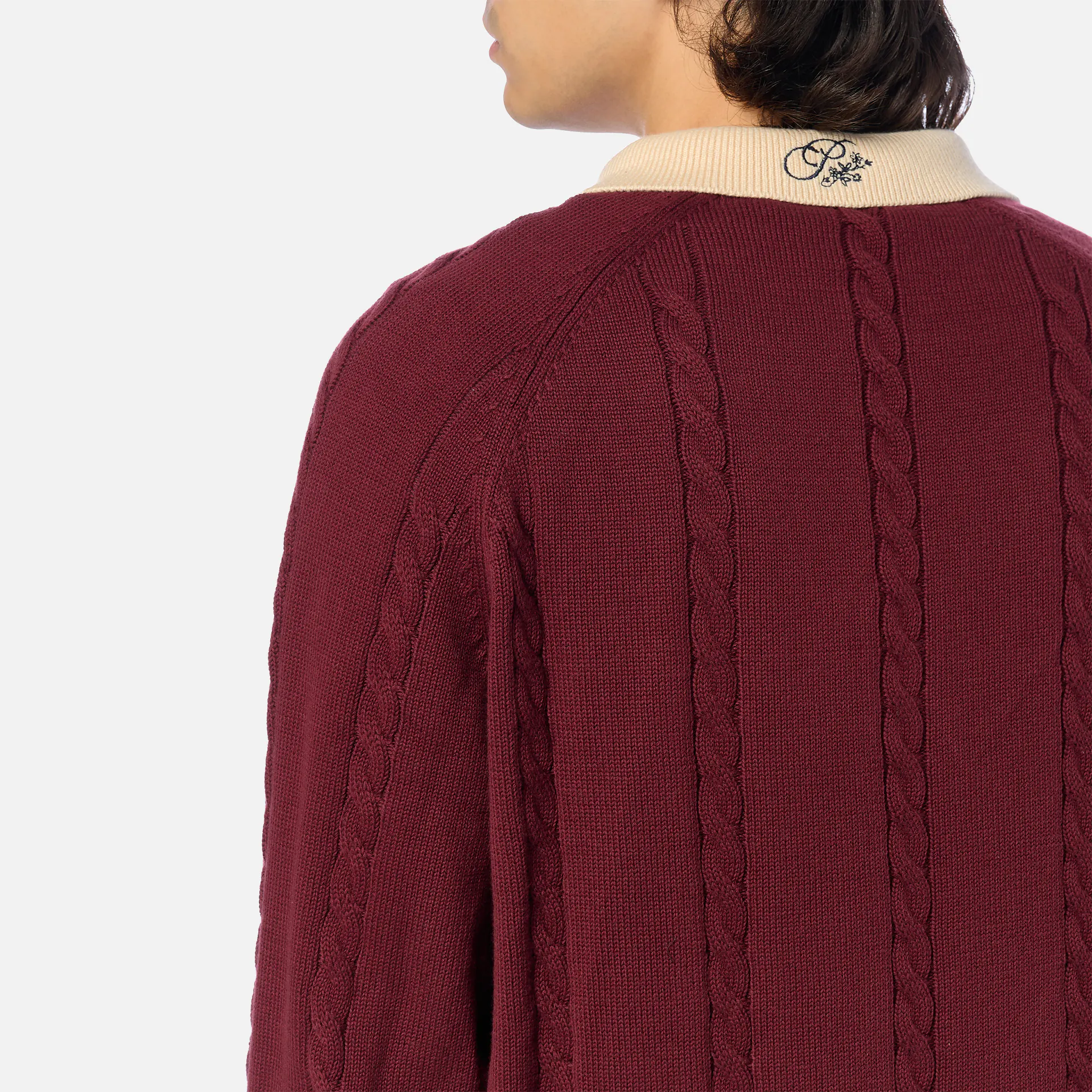 Prohibited Legacy Knitted Jersey Bordeaux