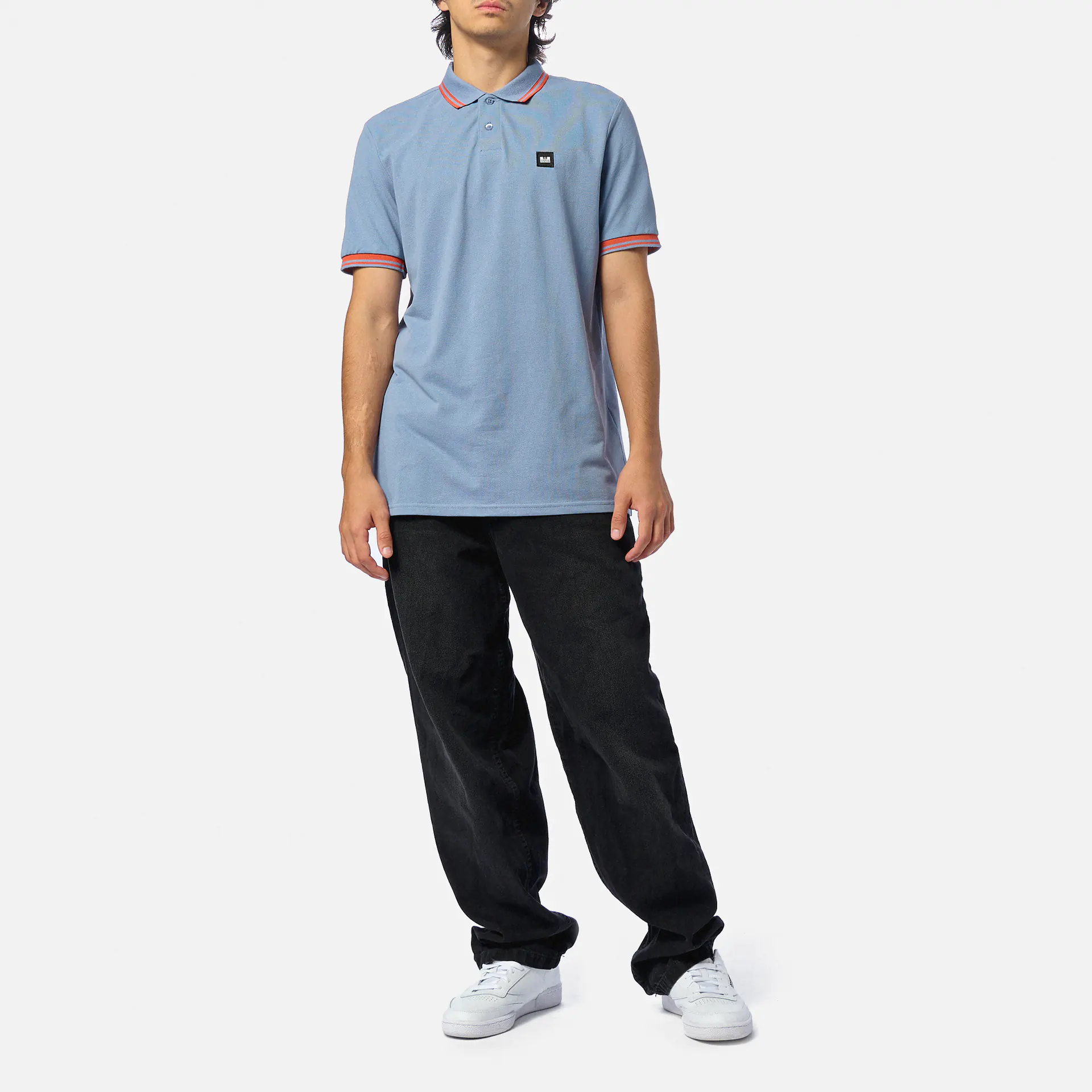 Weekend Offender Levanto Polo Shirt Blue Shadow/Sunset