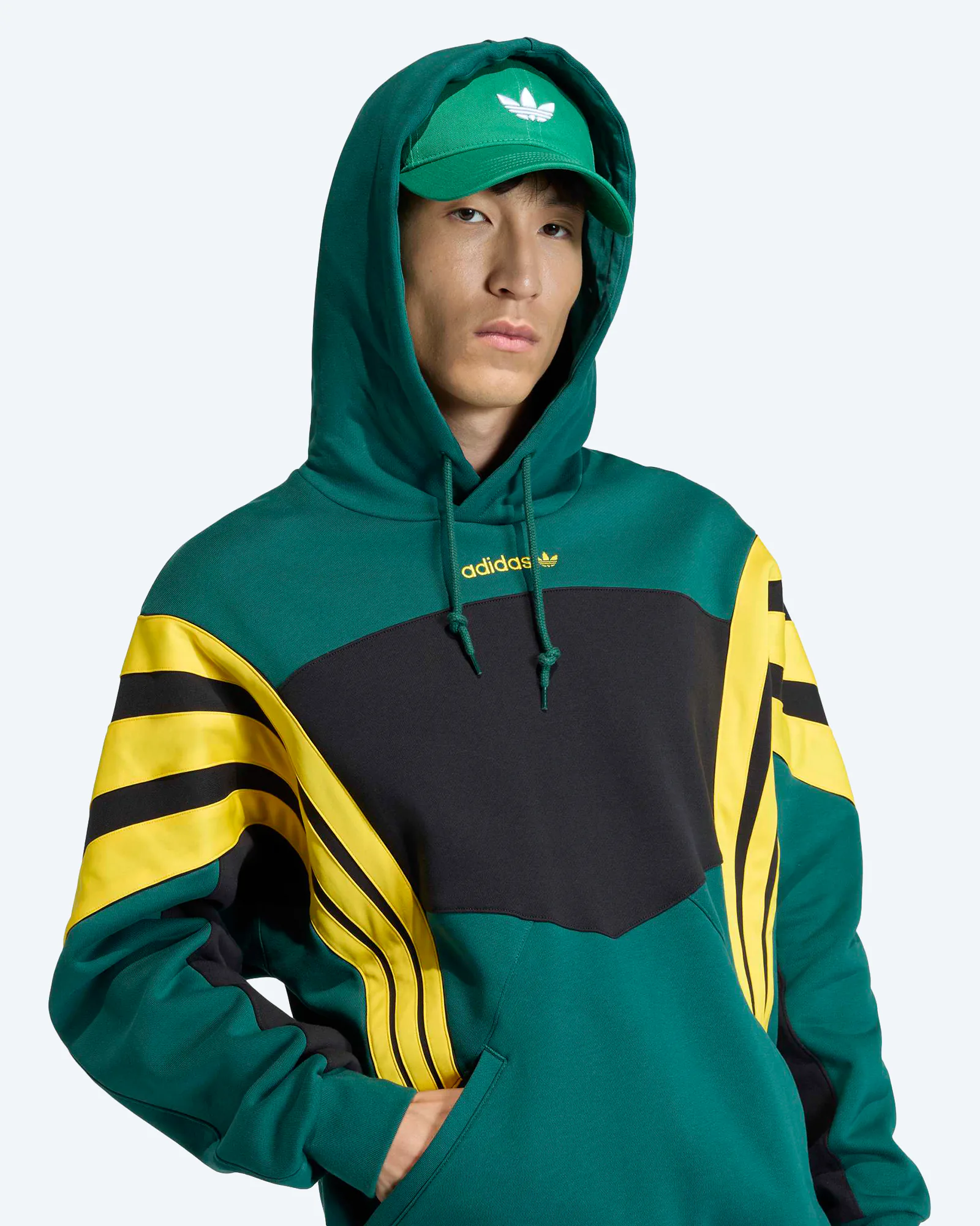 adidas Originals Santiago HD Hoodie Collegiate Green