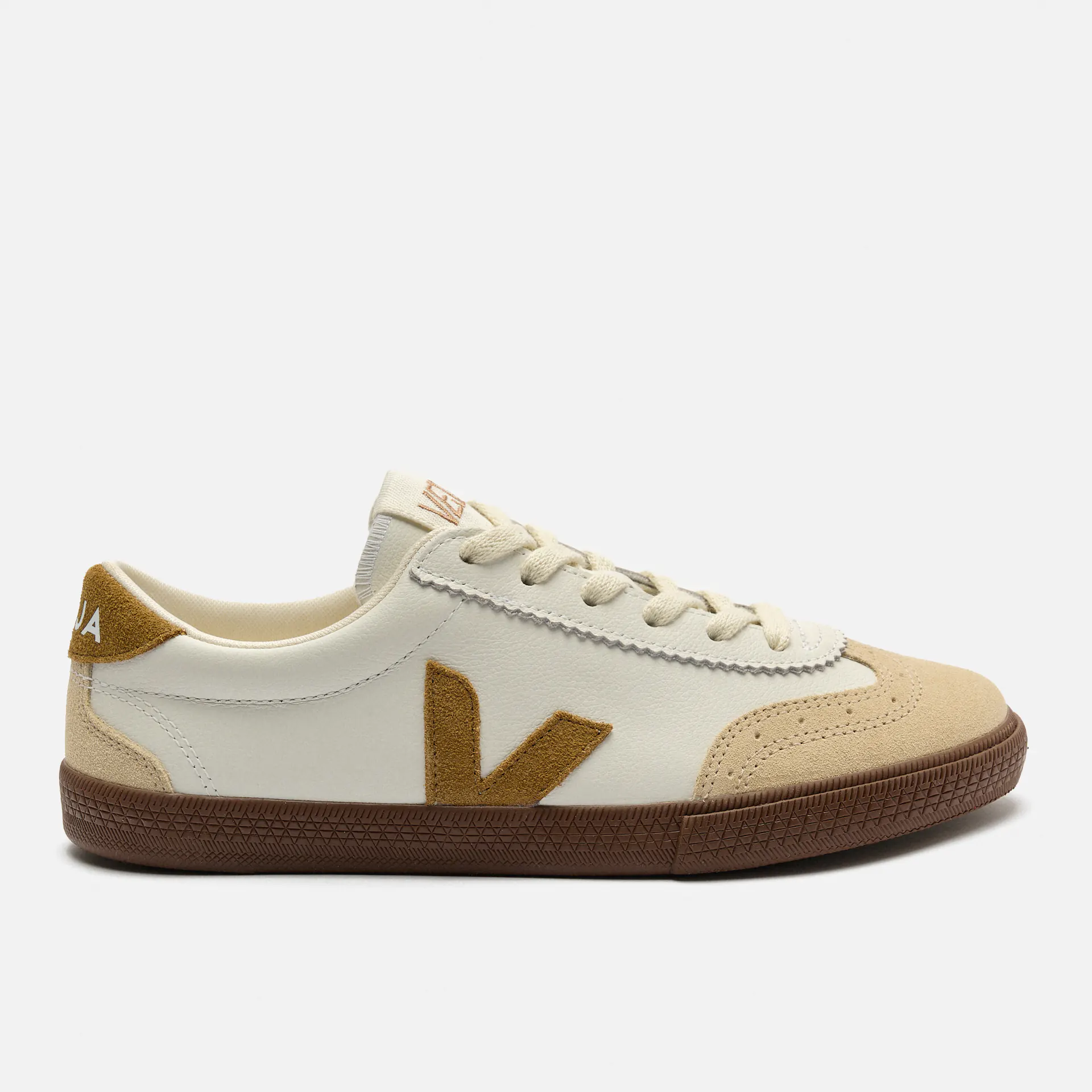 Veja Volley O.T. Leather Sneaker White Tent Bark