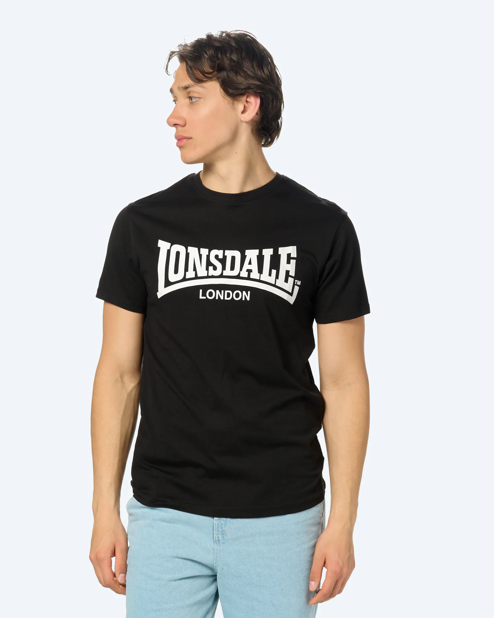 Lonsdale Fulwood T-Shirt Black/White
