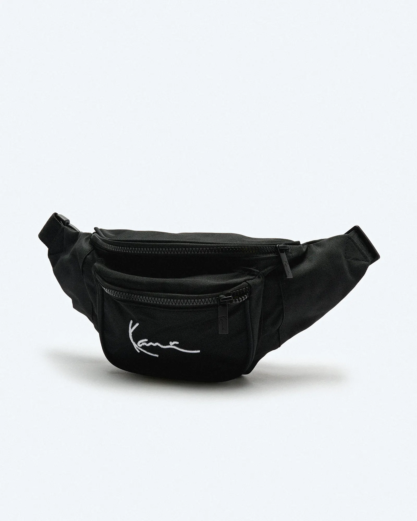 Karl Kani Signature Essential Waist Bag Black Karl Kani Signature Essential Waist Bag Black