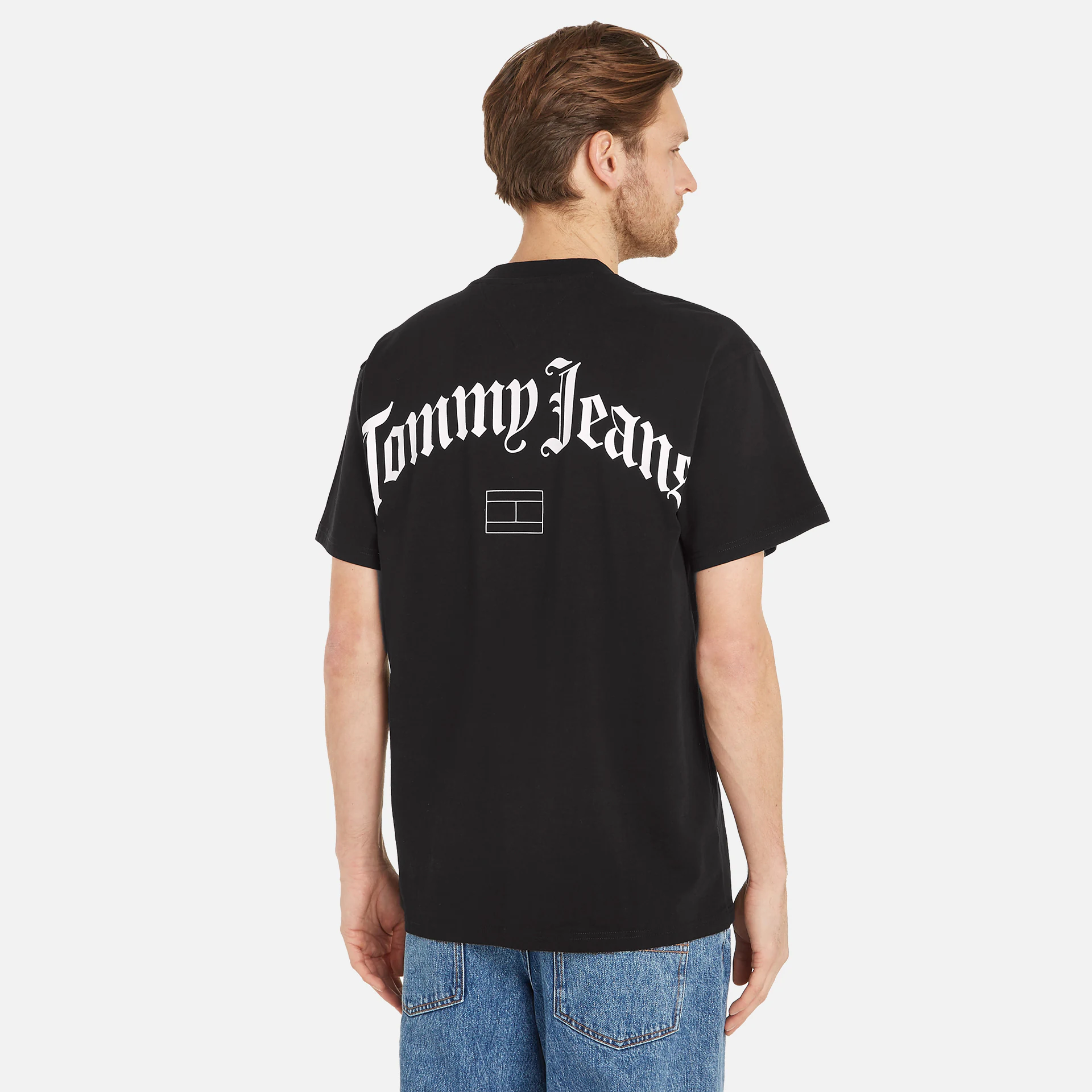 Tommy Jeans Relaxed Grunge Arch Back T-Shirt Black