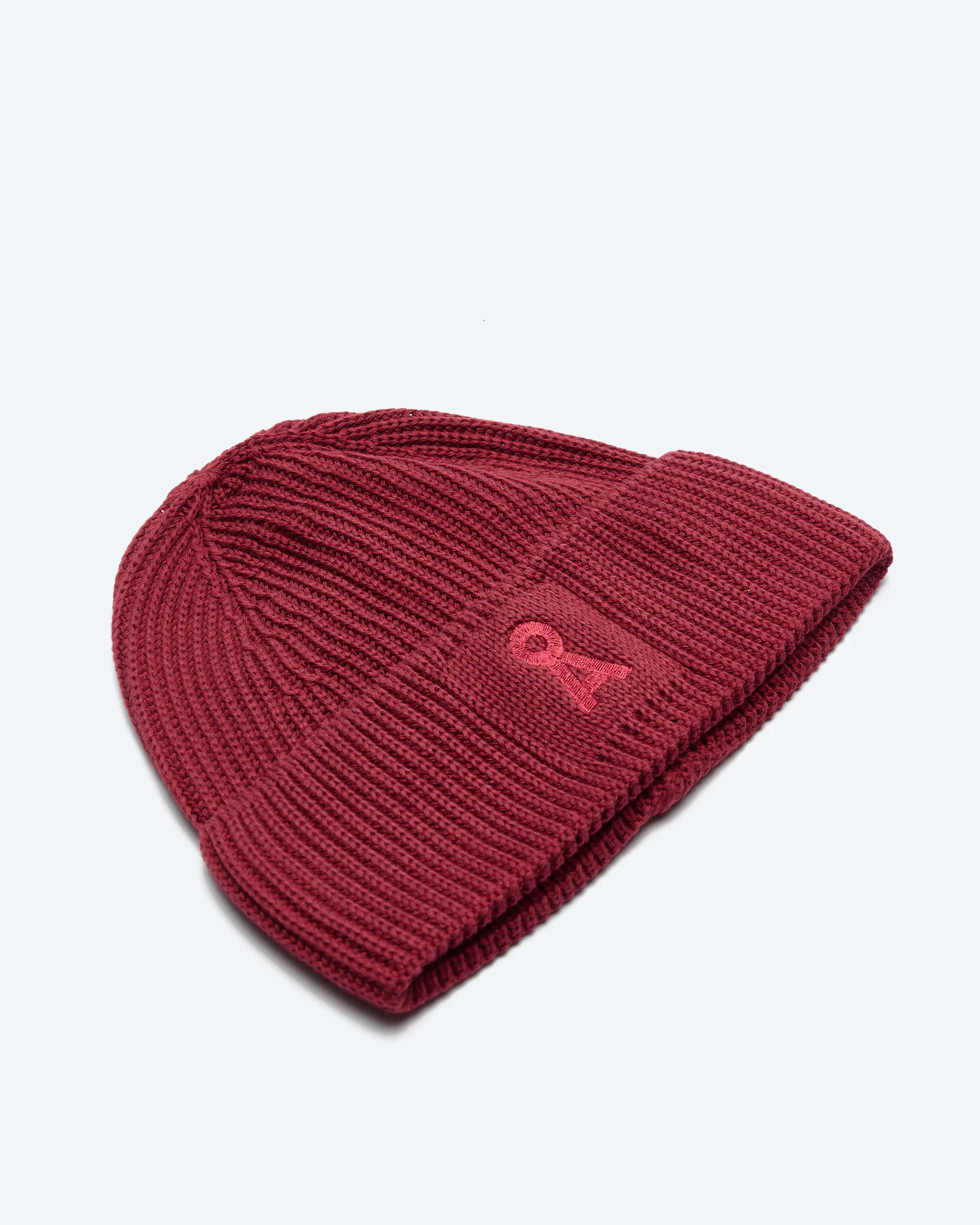 Iconic Å Nildaao Cotton Beanie Velvet Red