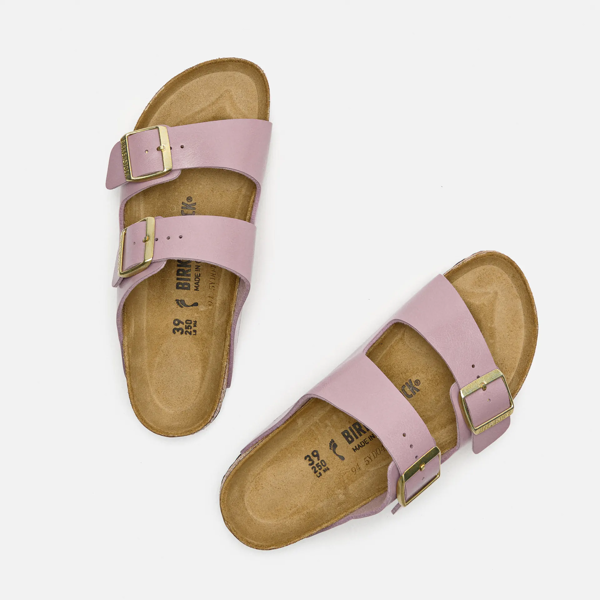 Birkenstock Arizona Birko-Flor (Narrow Fit) Sandals Graceful Faded Purple