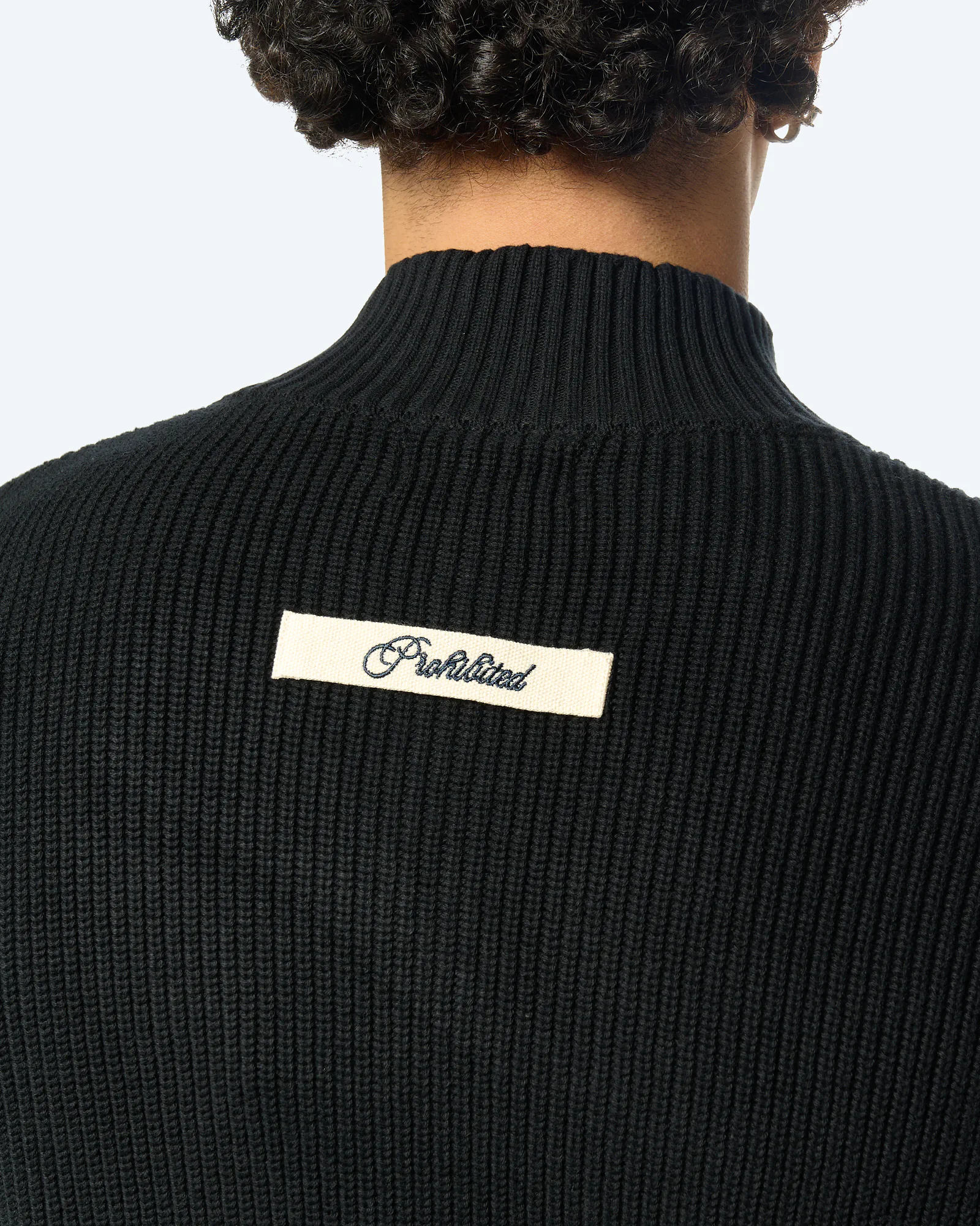 Campus Knit Jacket Black