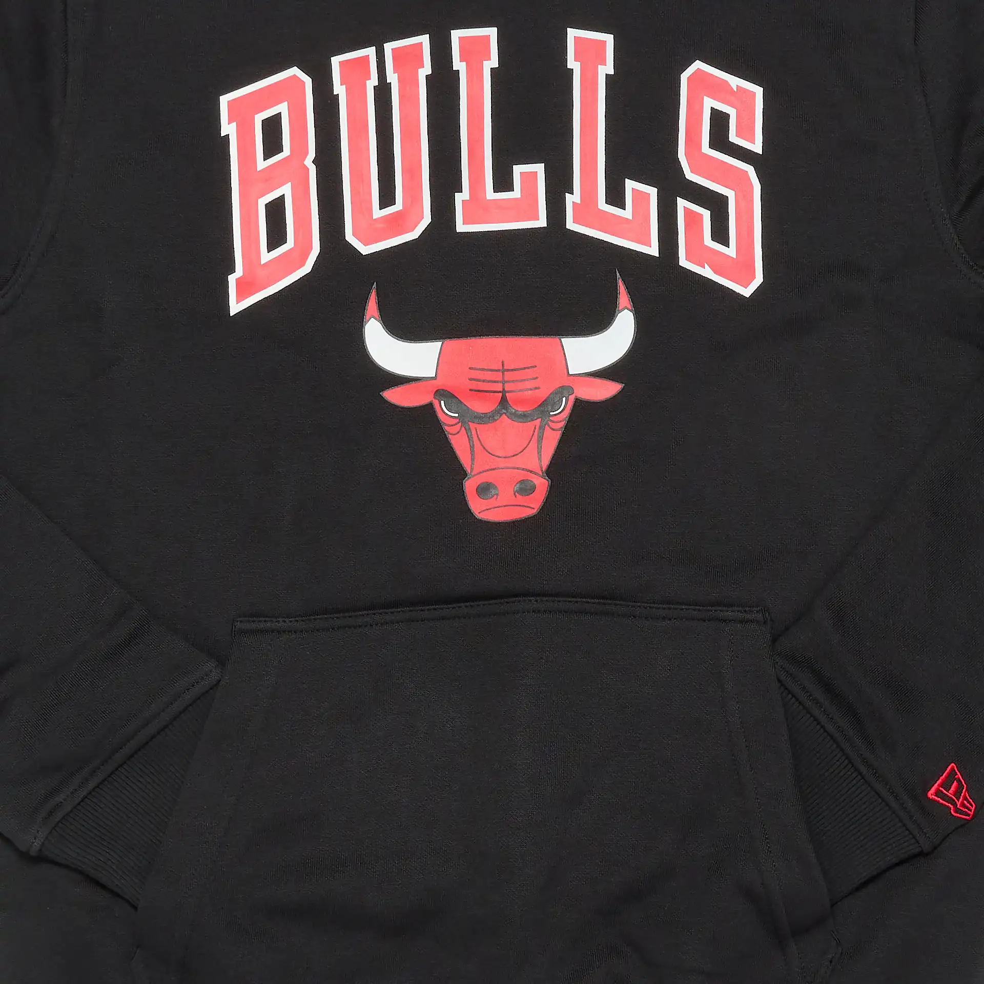 New Era NBA Chicago Bulls Team Logo Hoody Black