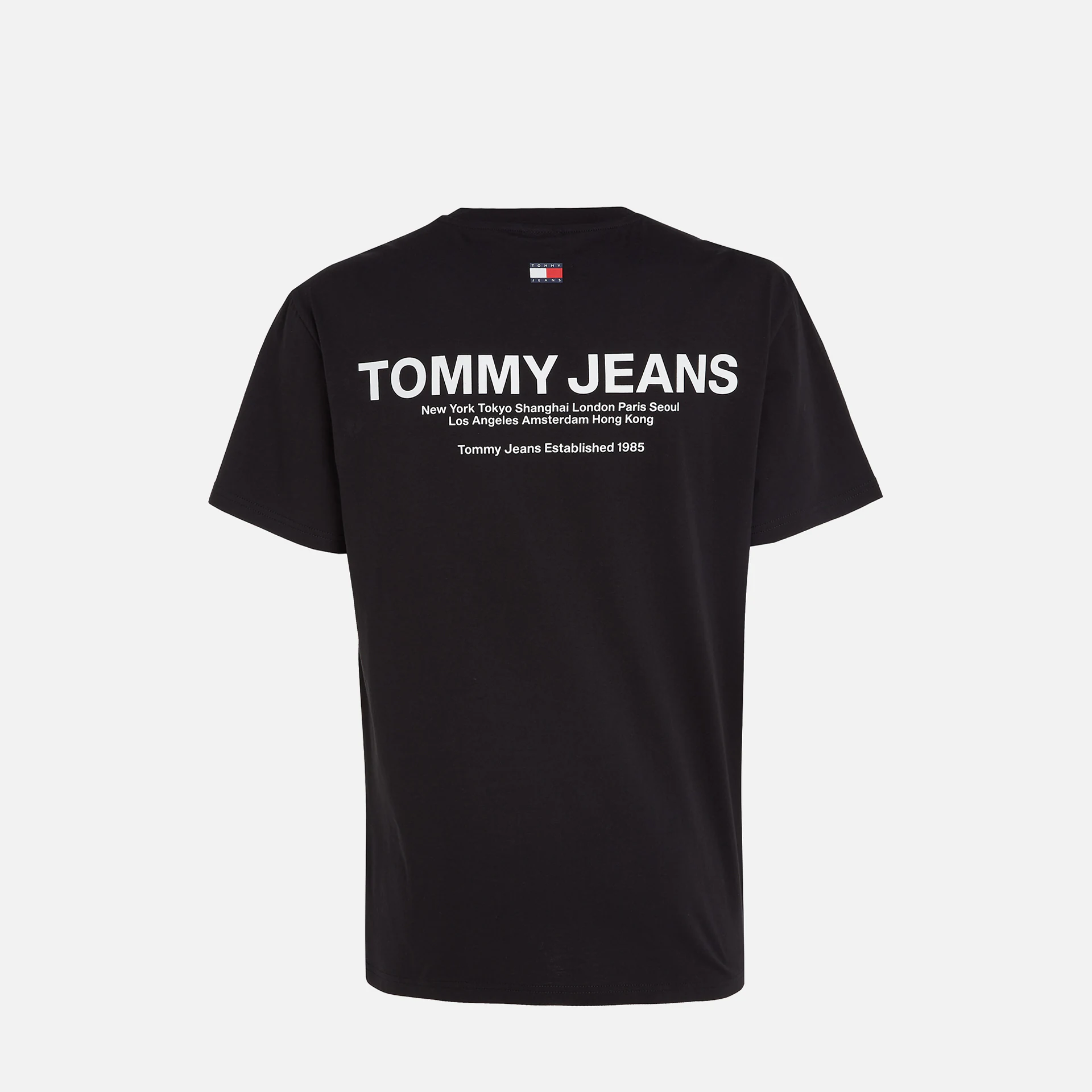 Tommy Jeans Classic Linear Back Print T-Shirt Black