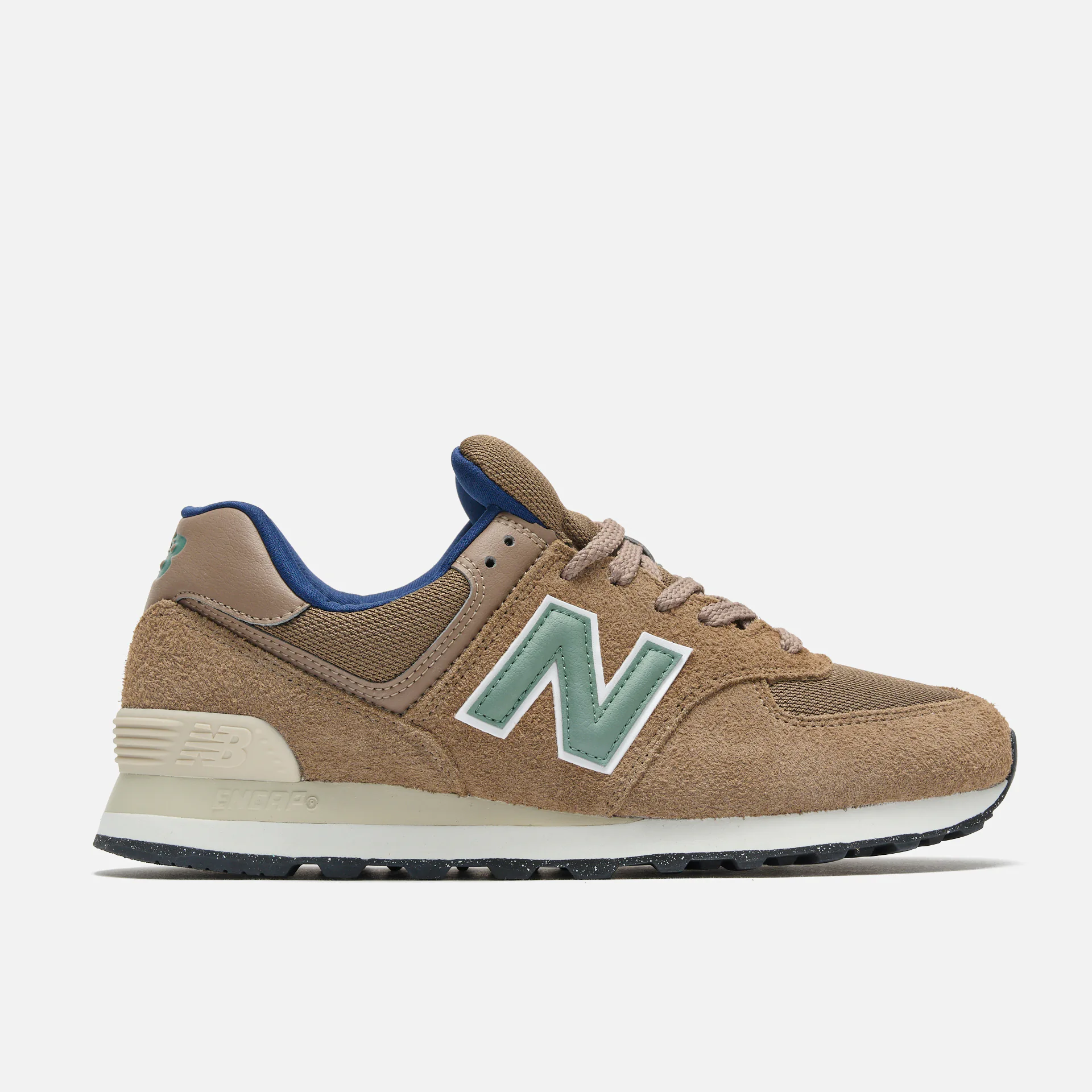 New Balance U574SBB Sneaker Brown/Royal Blue