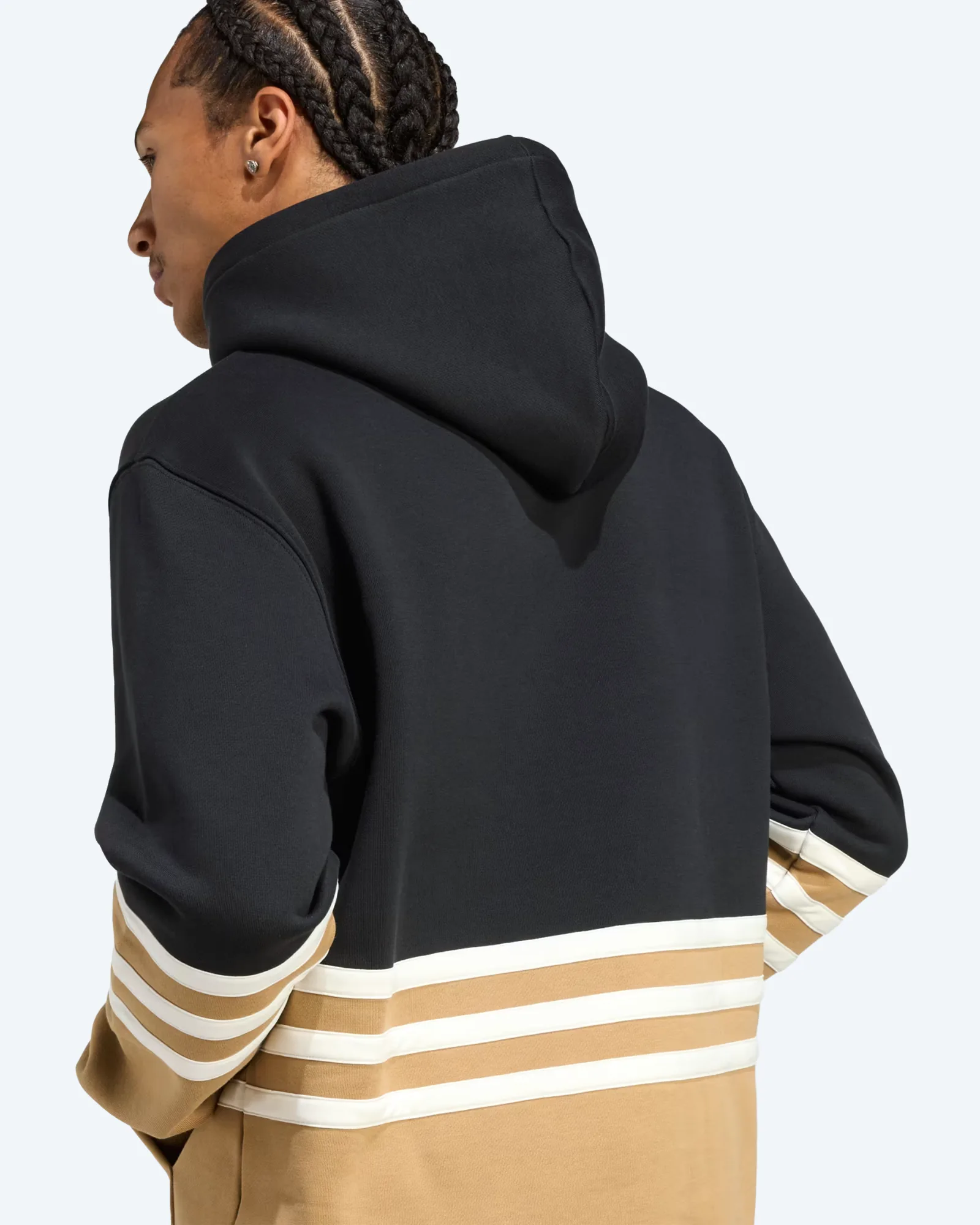 adidas Originals Archive Cutline Hoodie Black/Cardboard