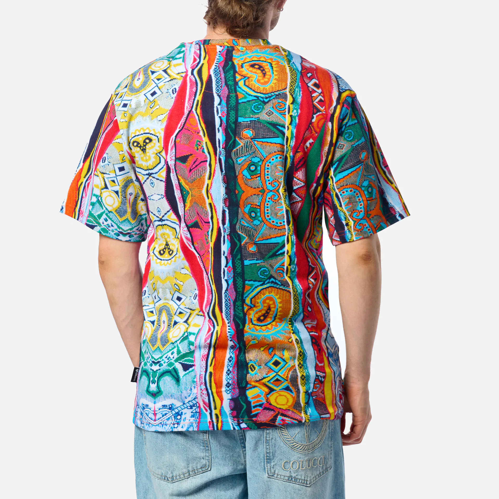 Colucci Crew Neck T-Shirt Printed AOP Multi