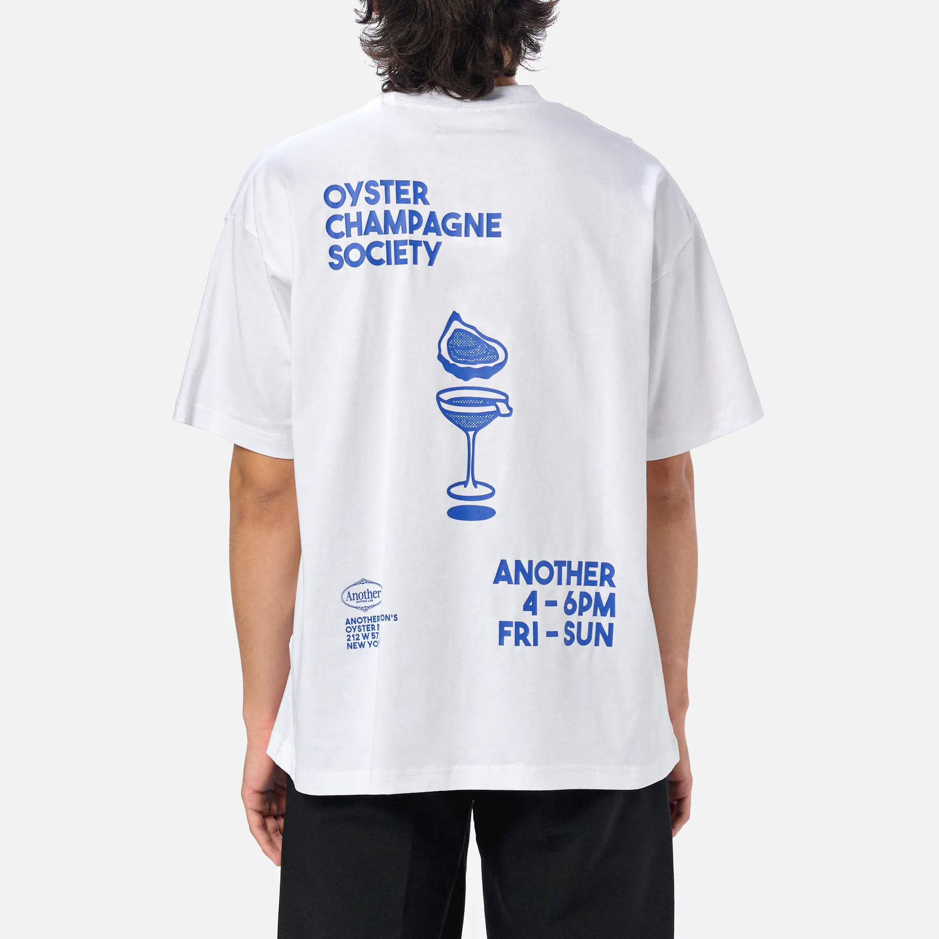 Another Cotton Oyster and Champange T-Shirt White
