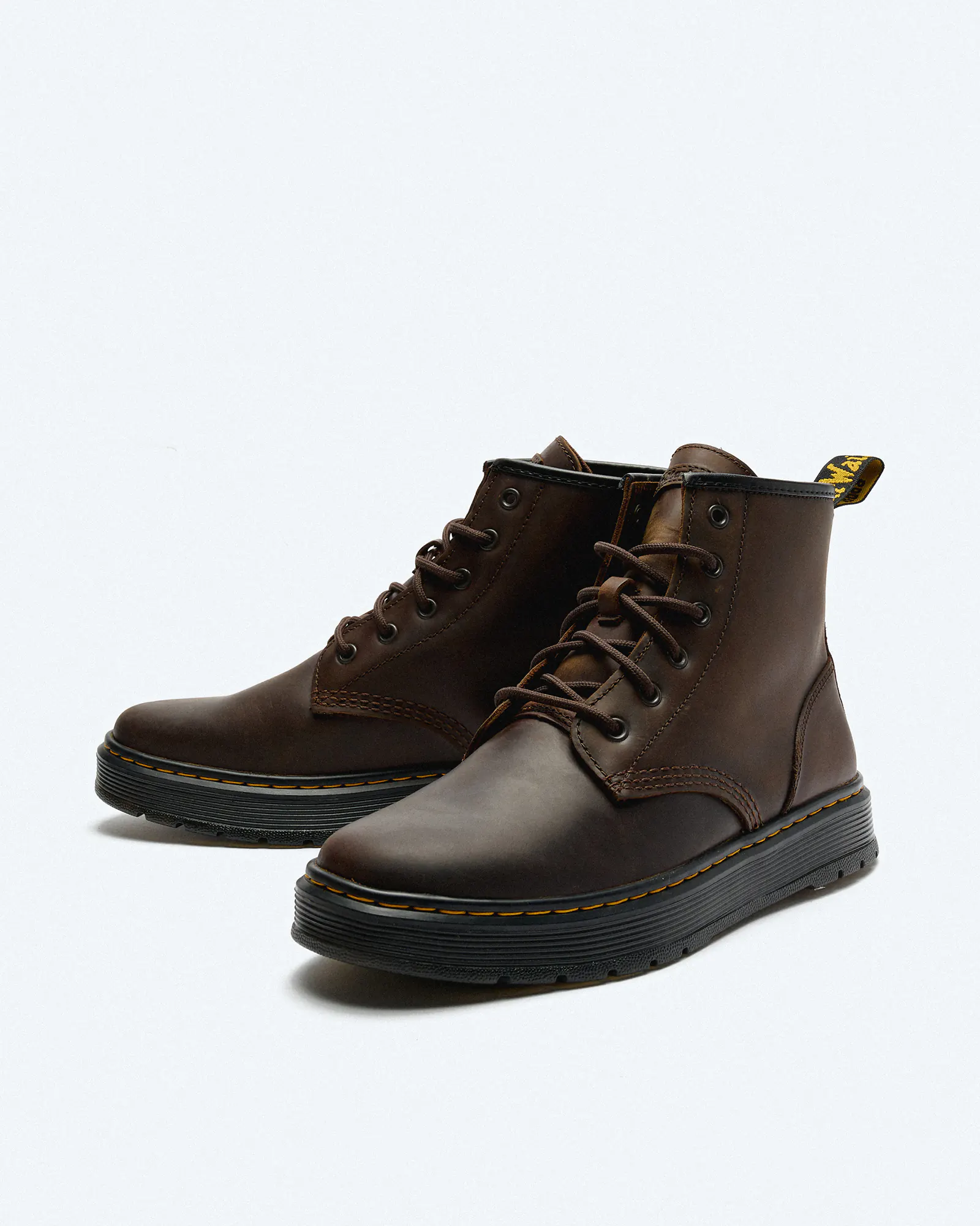 Dr. Martens Brookline Chukka Lusso Boots Dark Brown Dr. Martens Brookline Chukka Lusso Boots Dark Brown