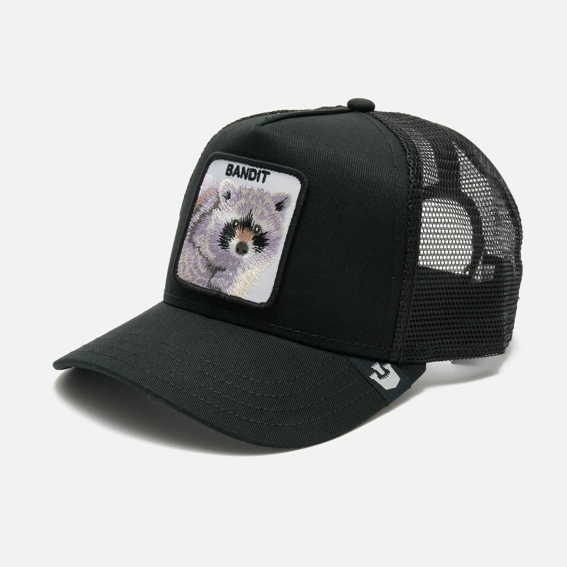 Goorin Bros The Bandit Baseball Trucker Cap Black