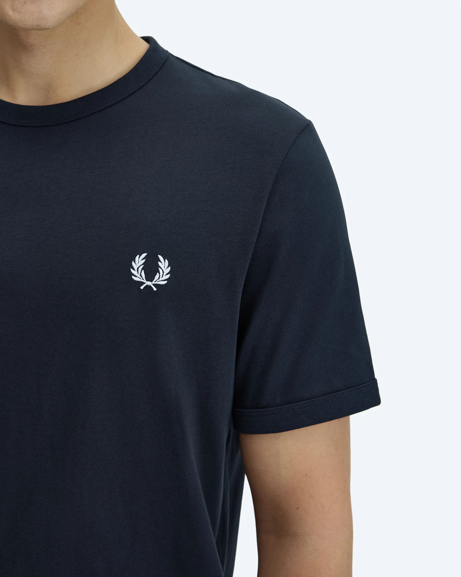 Fred Perry Ringer T-Shirt Navy