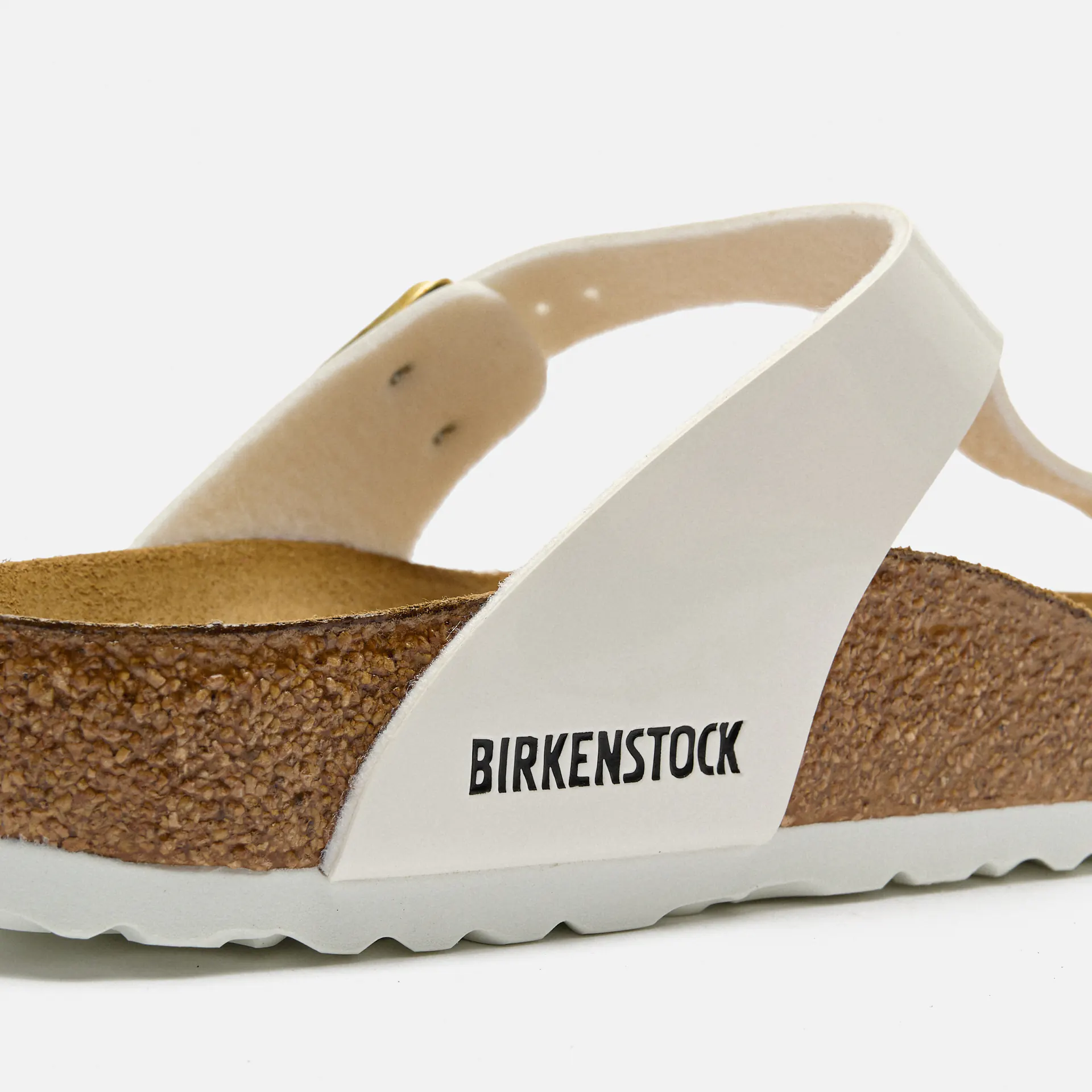 Birkenstock Gizeh Birko-Flor (Regular Fit) Sandals Patent White