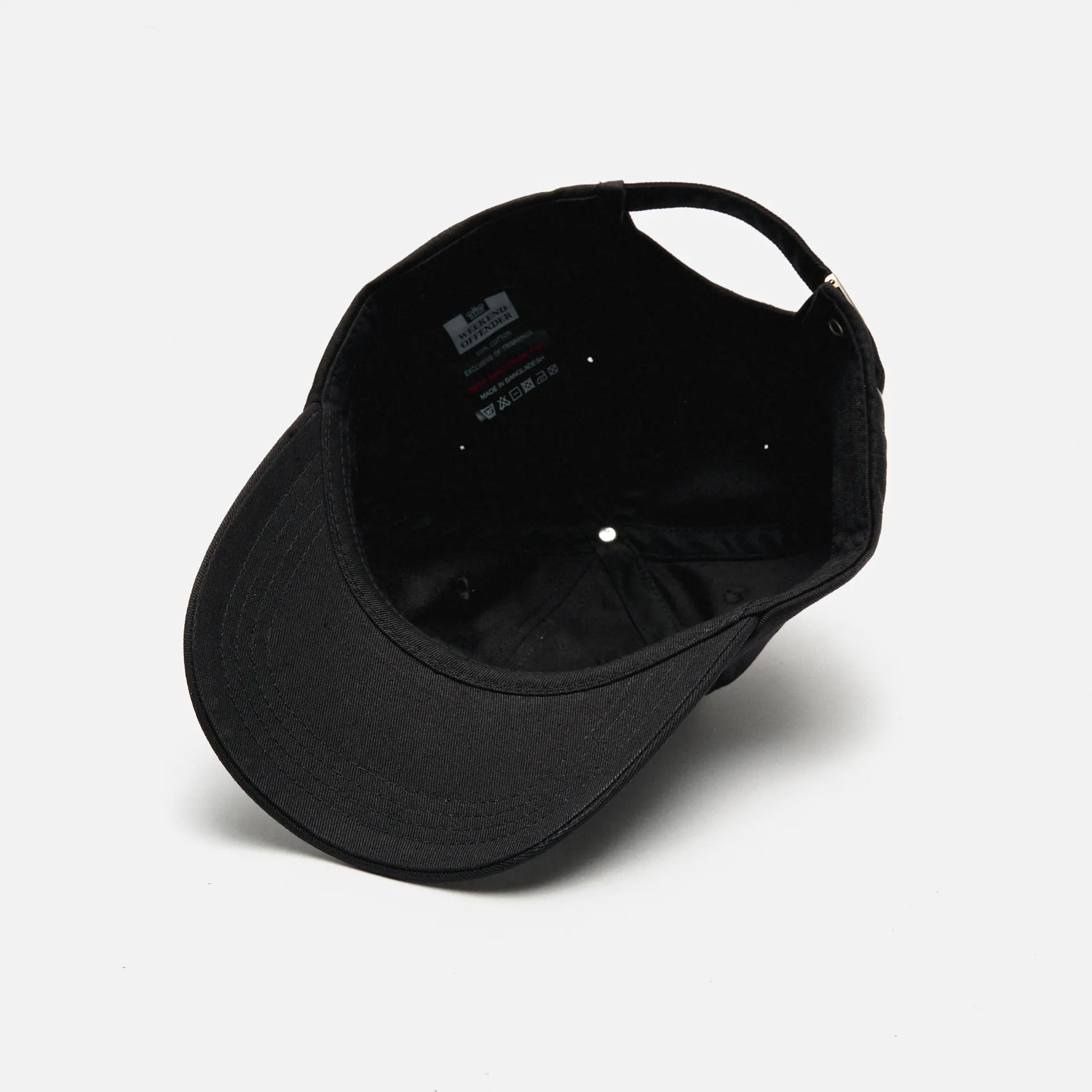 Weekend Offender Louis Cotton Cap Black