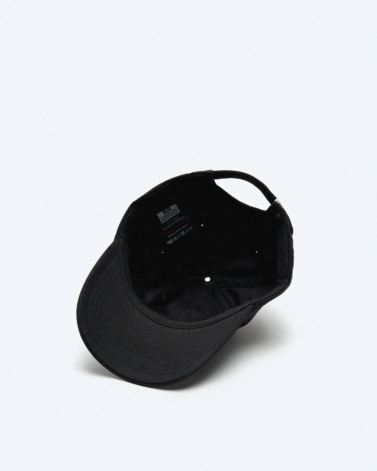 Weekend Offender Louis Cotton Cap Black Weekend Offender Louis Cotton Cap Black