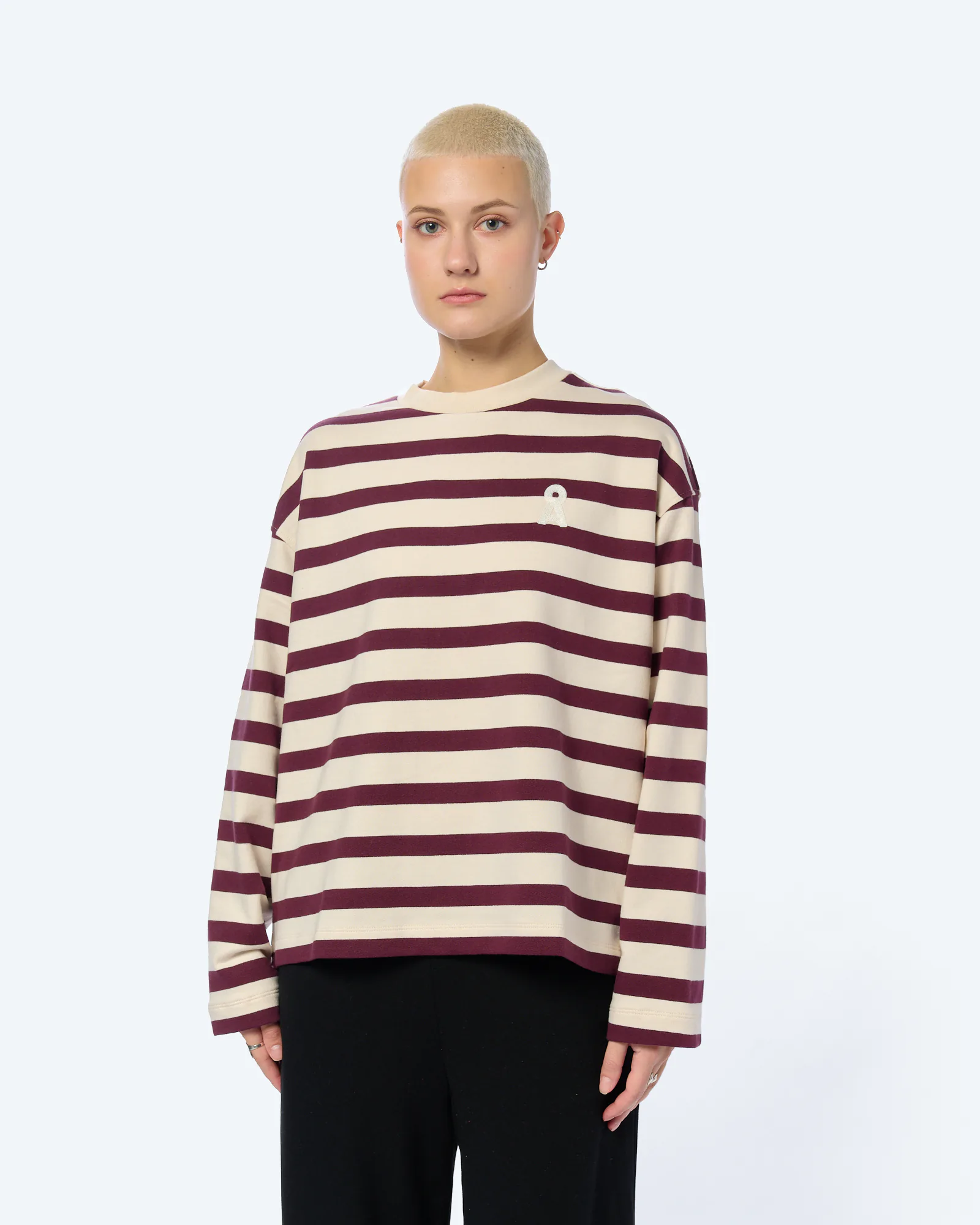 ARMEDANGELS ICONIC Å FRANKAA BOLD Pullover Undyed/Dark Cranberry