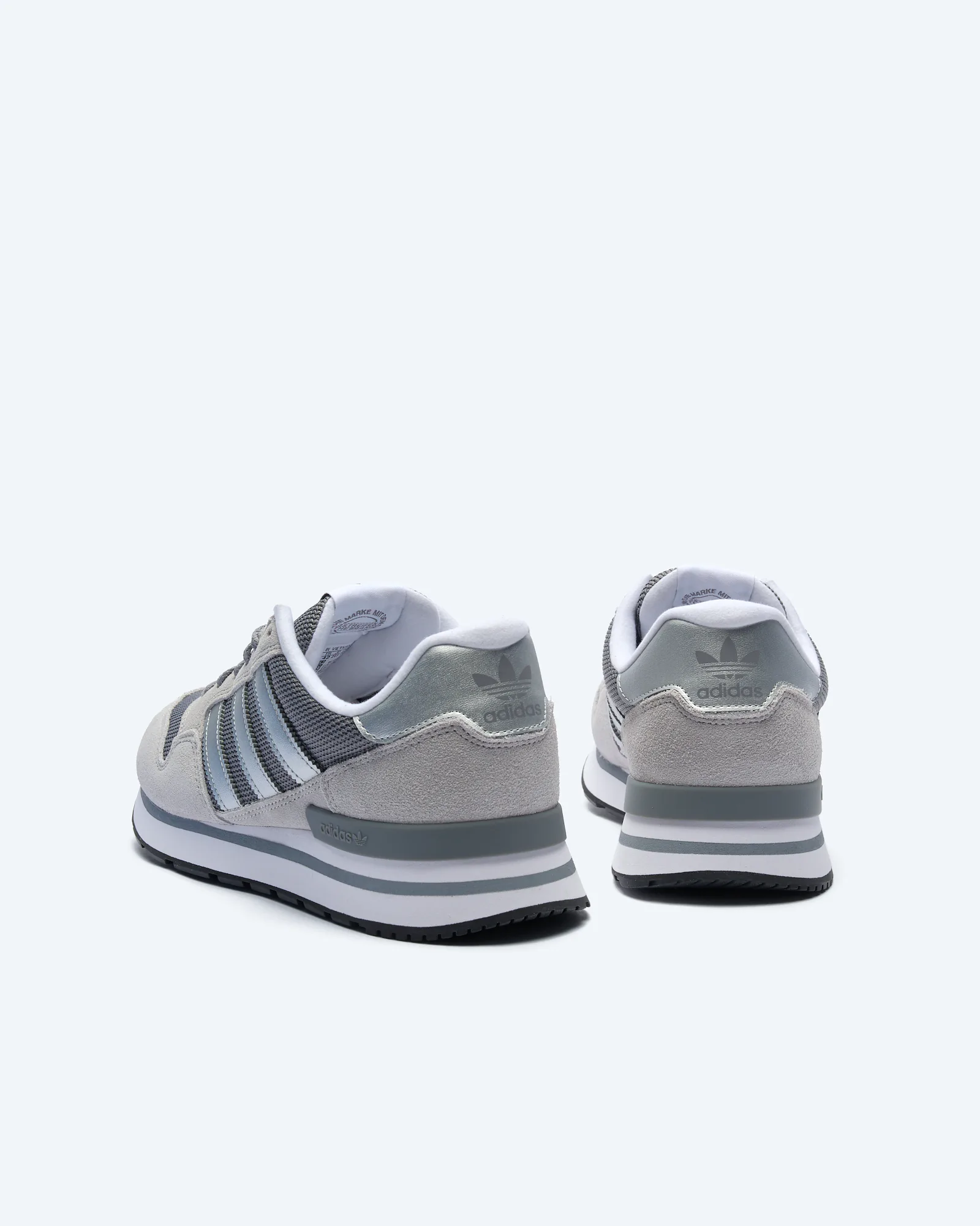 adidas Originals ZX 500 RS Sneaker Grey Heather/Silver Metalic/Grey Two