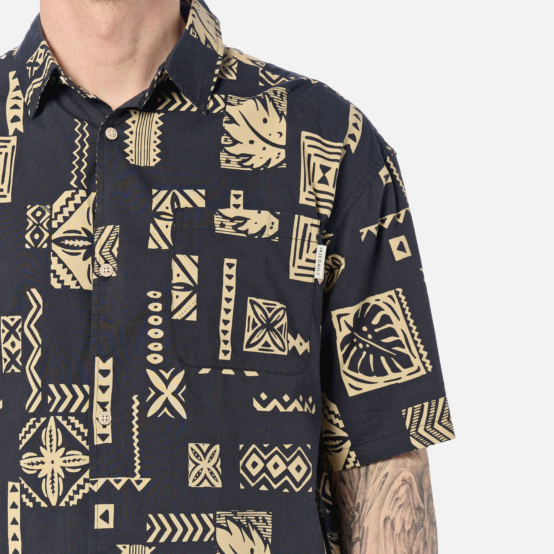 Iriedaily Resorio Shirt Black