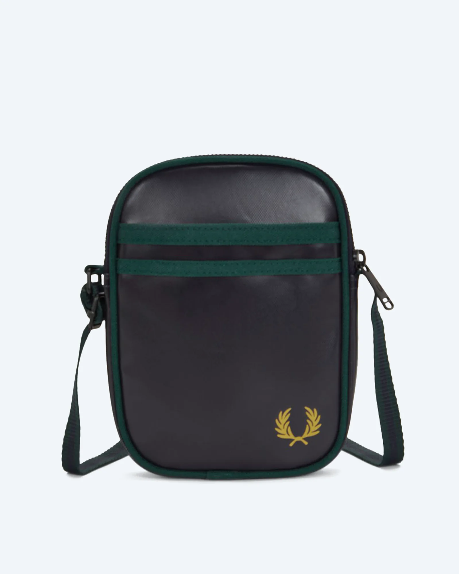 Fred Perry Classic Small Side Bag Navy/Grassroots