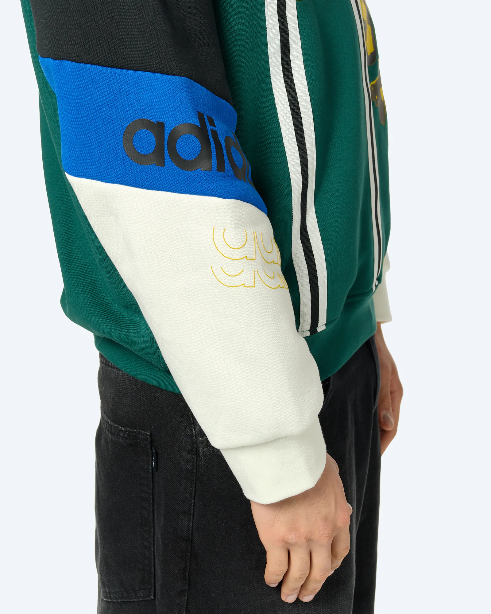 adidas Originals Hoodie FTBL GFX Hoody Collegiate Green