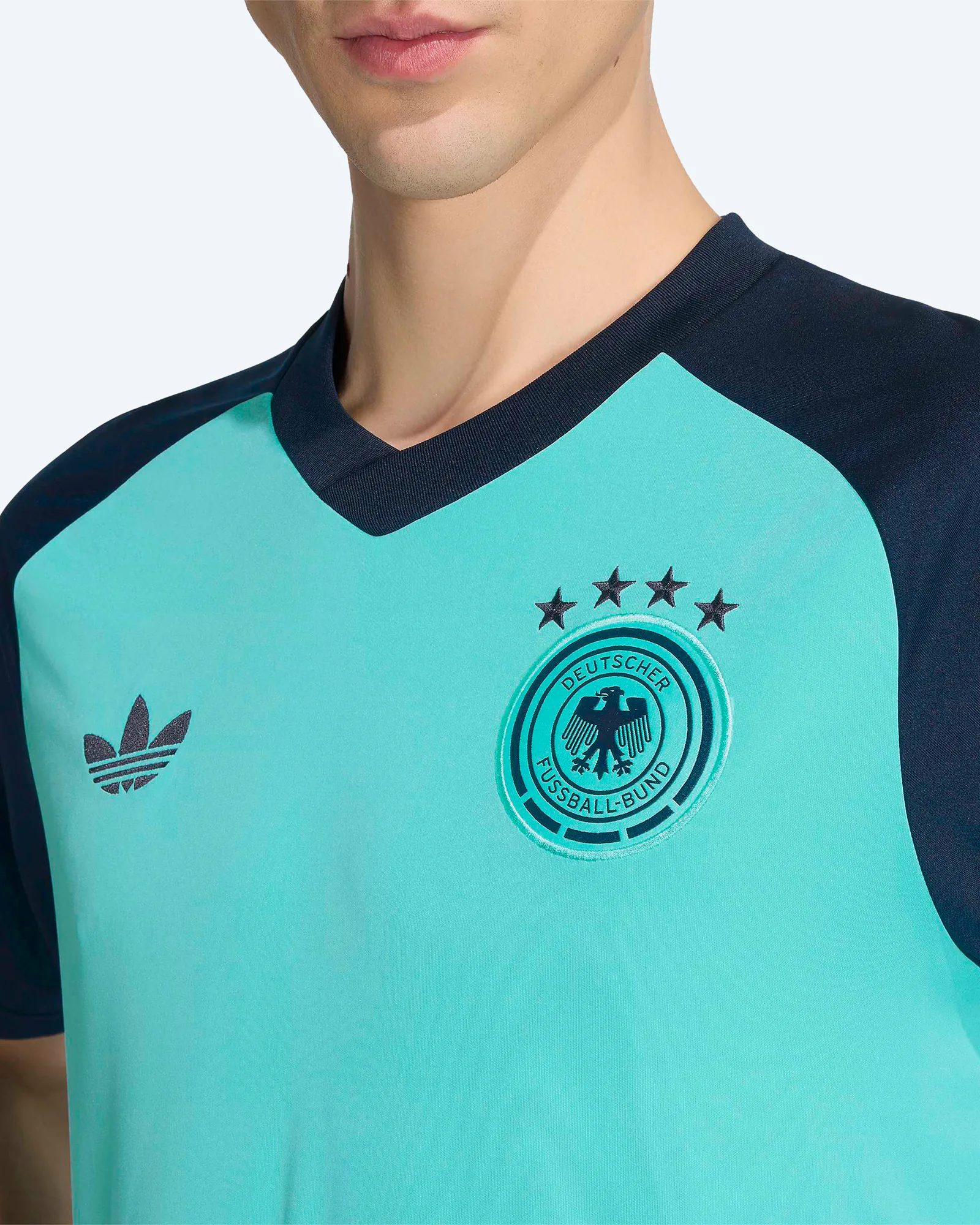 DFB Germany 26 Away Pre Match Jersey Flash Aqua