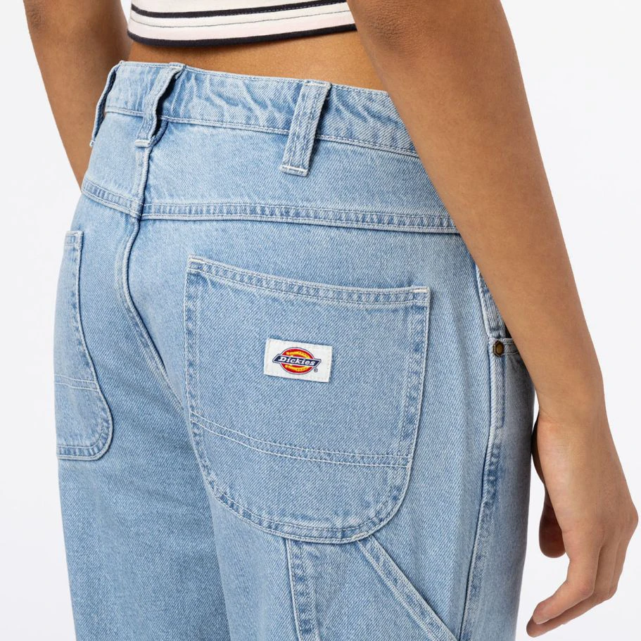 Dickies Ellendale Denim Pants Vintage Aged Blue