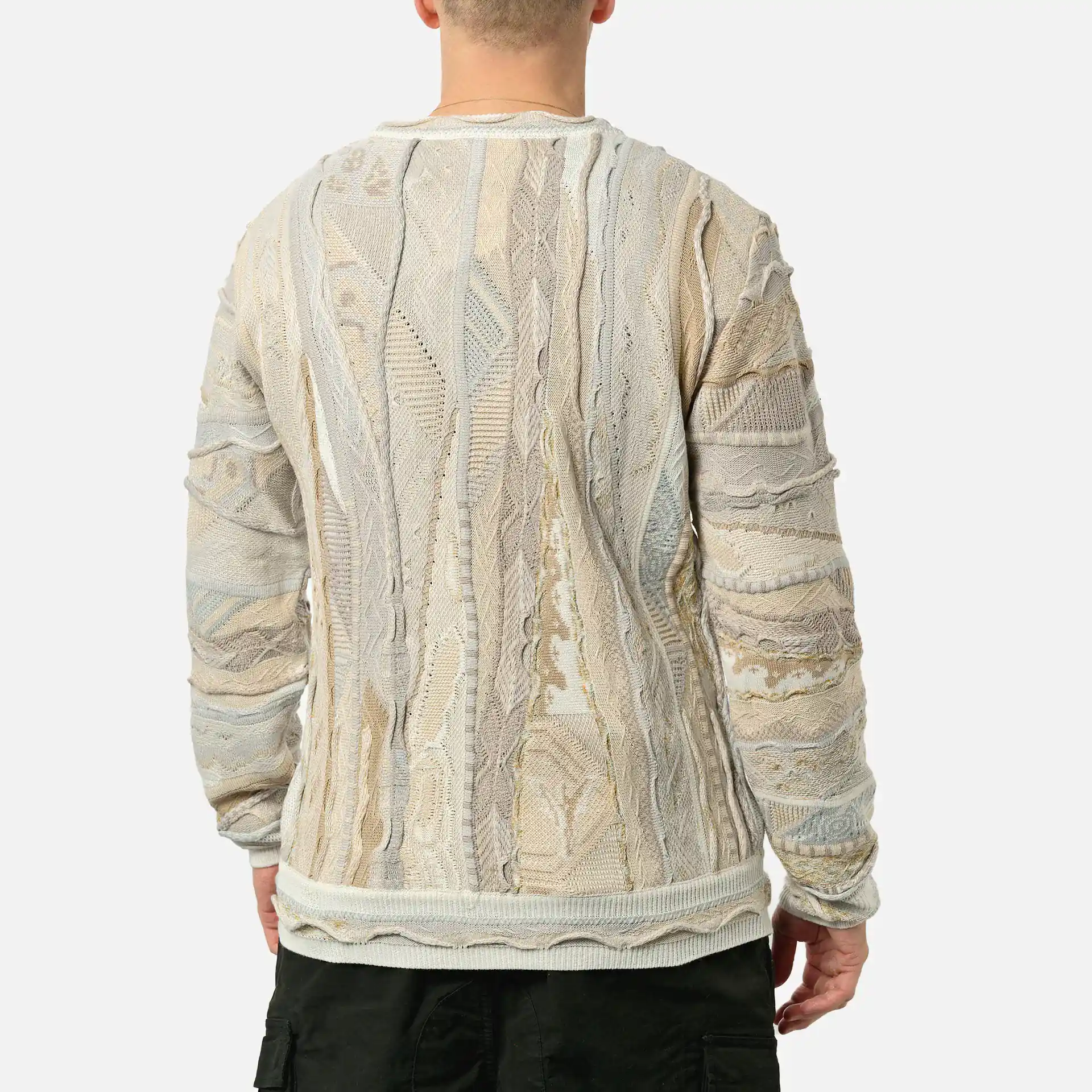 Carlo Colucci Knit Crewneck Beige Carlo Colucci Knit Crewneck Beige