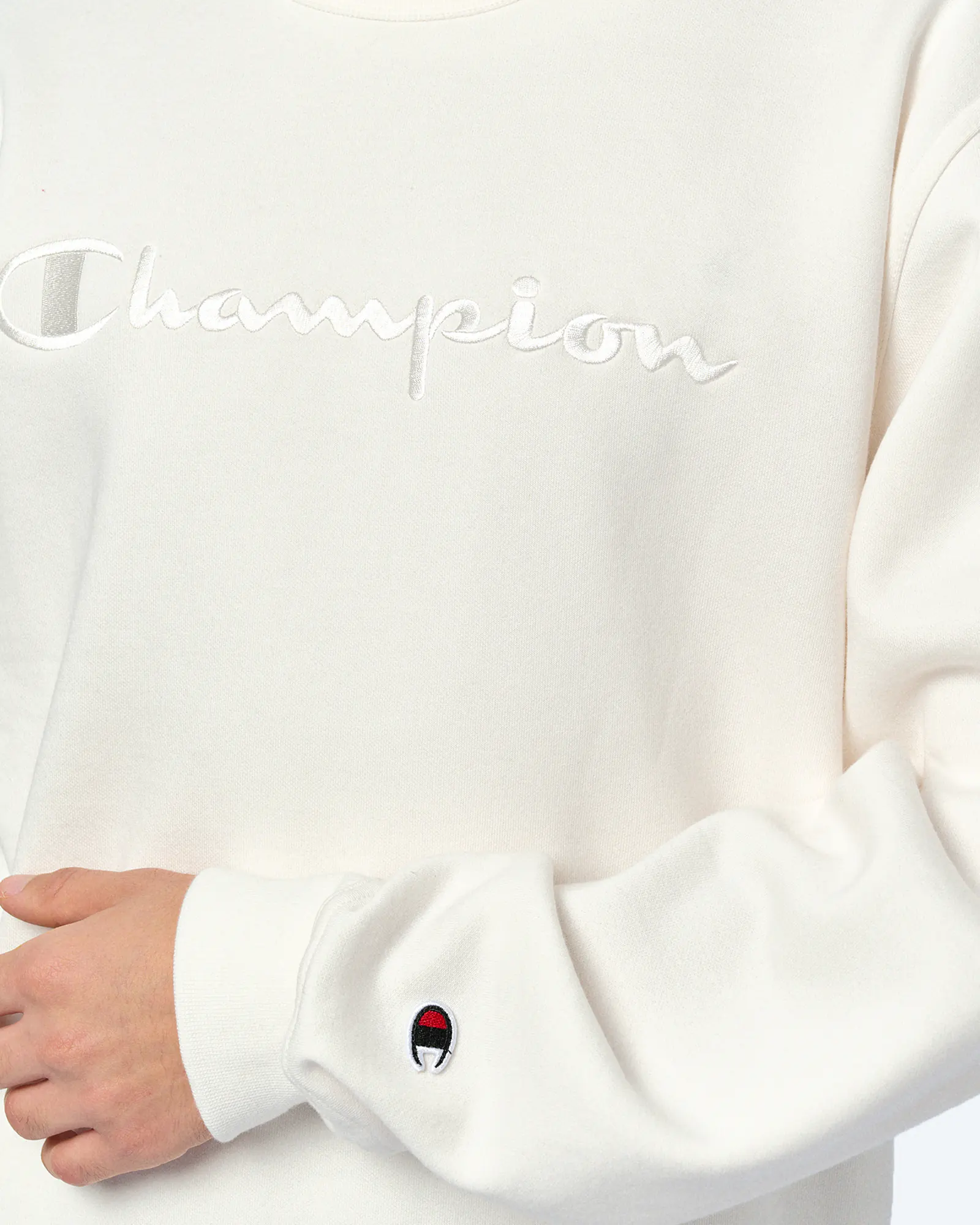 Champion Crewneck Sweatshirt Offwhite