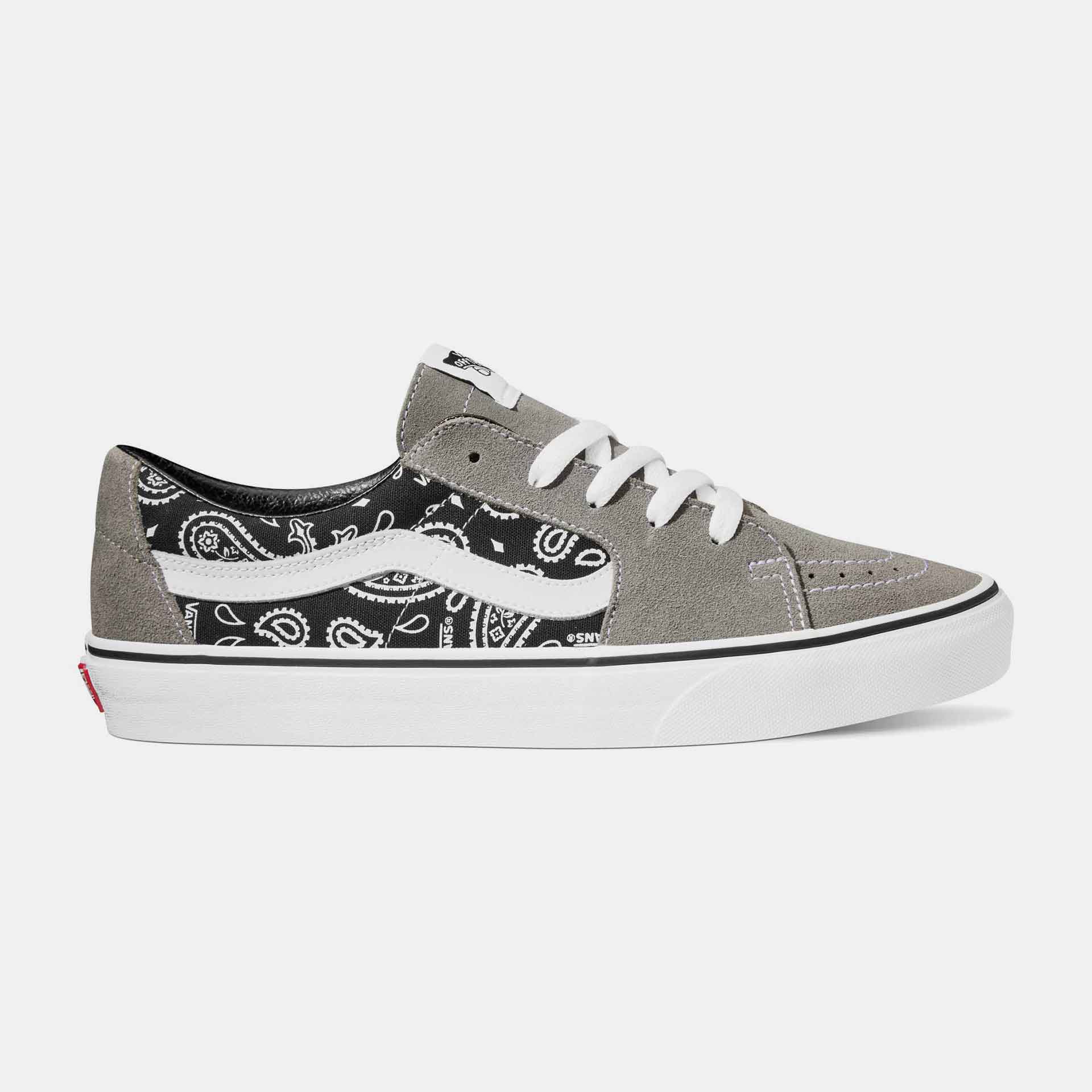Vans SK8-Low Sneaker Paisley Gray/True White