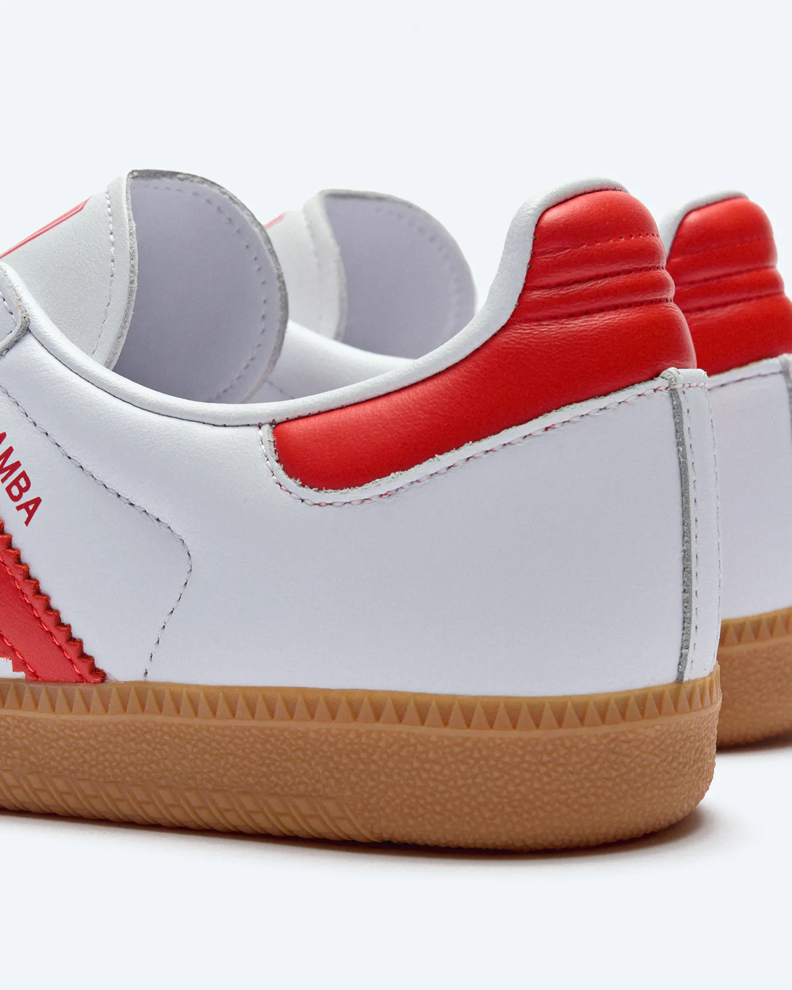 Adidas originals haven sneakers in off white and red clearance