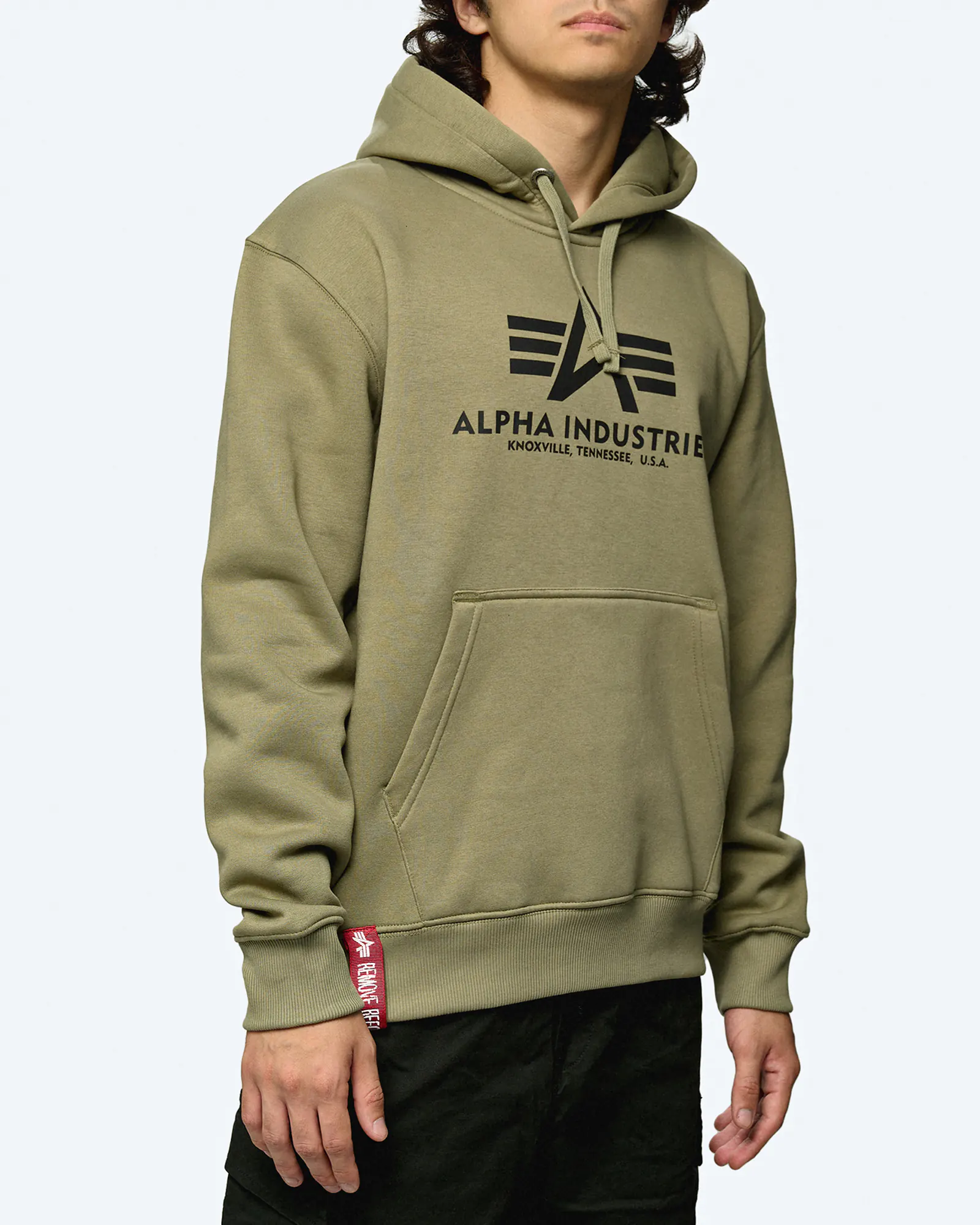 Alpha Industries Basic Hoody Olive Alpha Industries Basic Hoody Olive