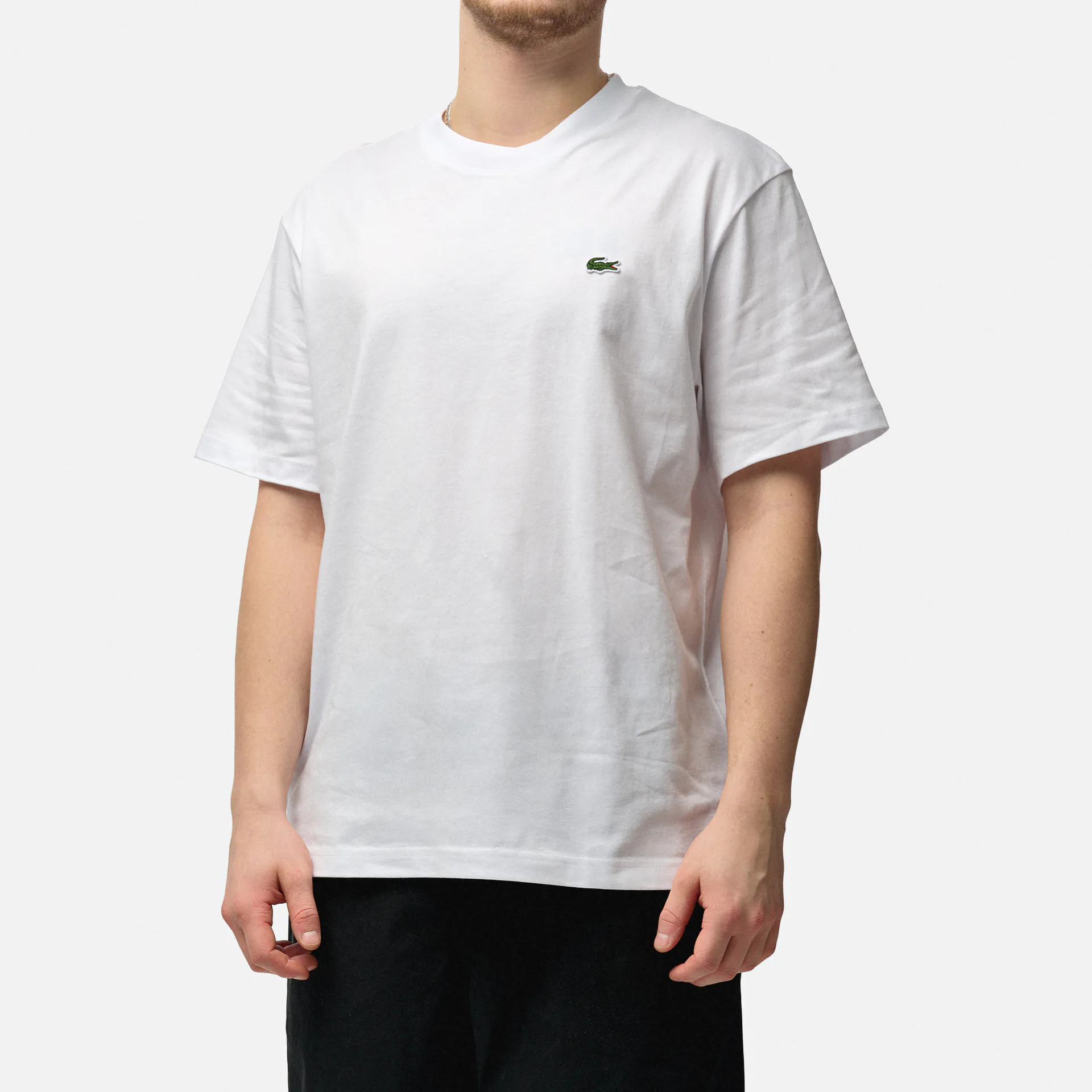  Lacoste Jersey T-Shirt White
