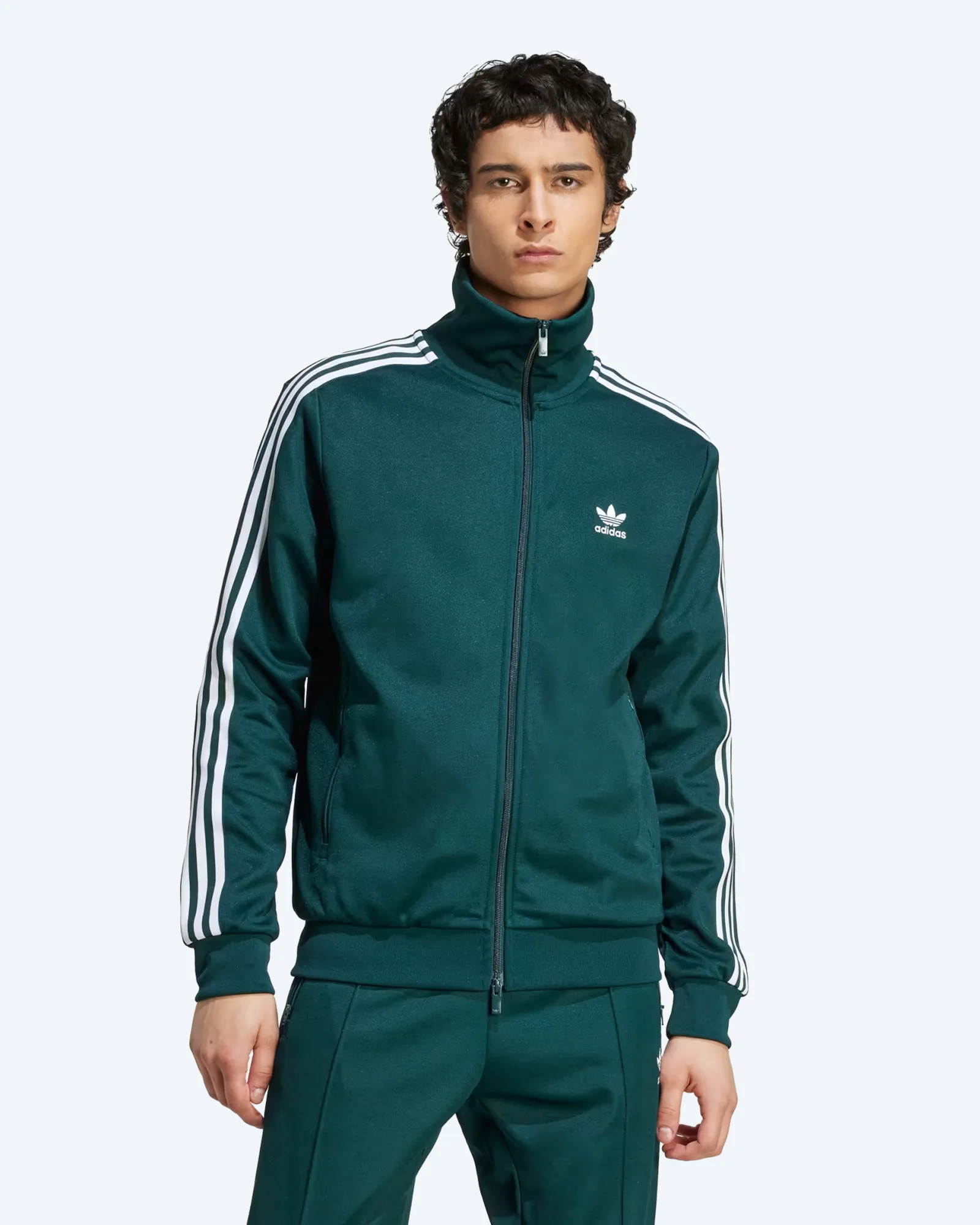 adidas Originals Classics Track Top Aurora Ivy/White