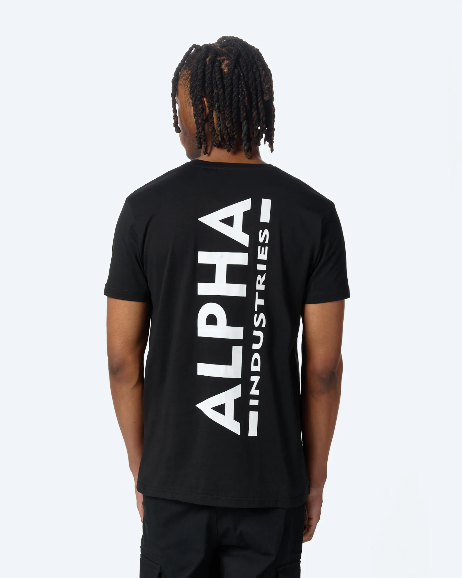 Alpha Industries Backprint T-Shirt Black