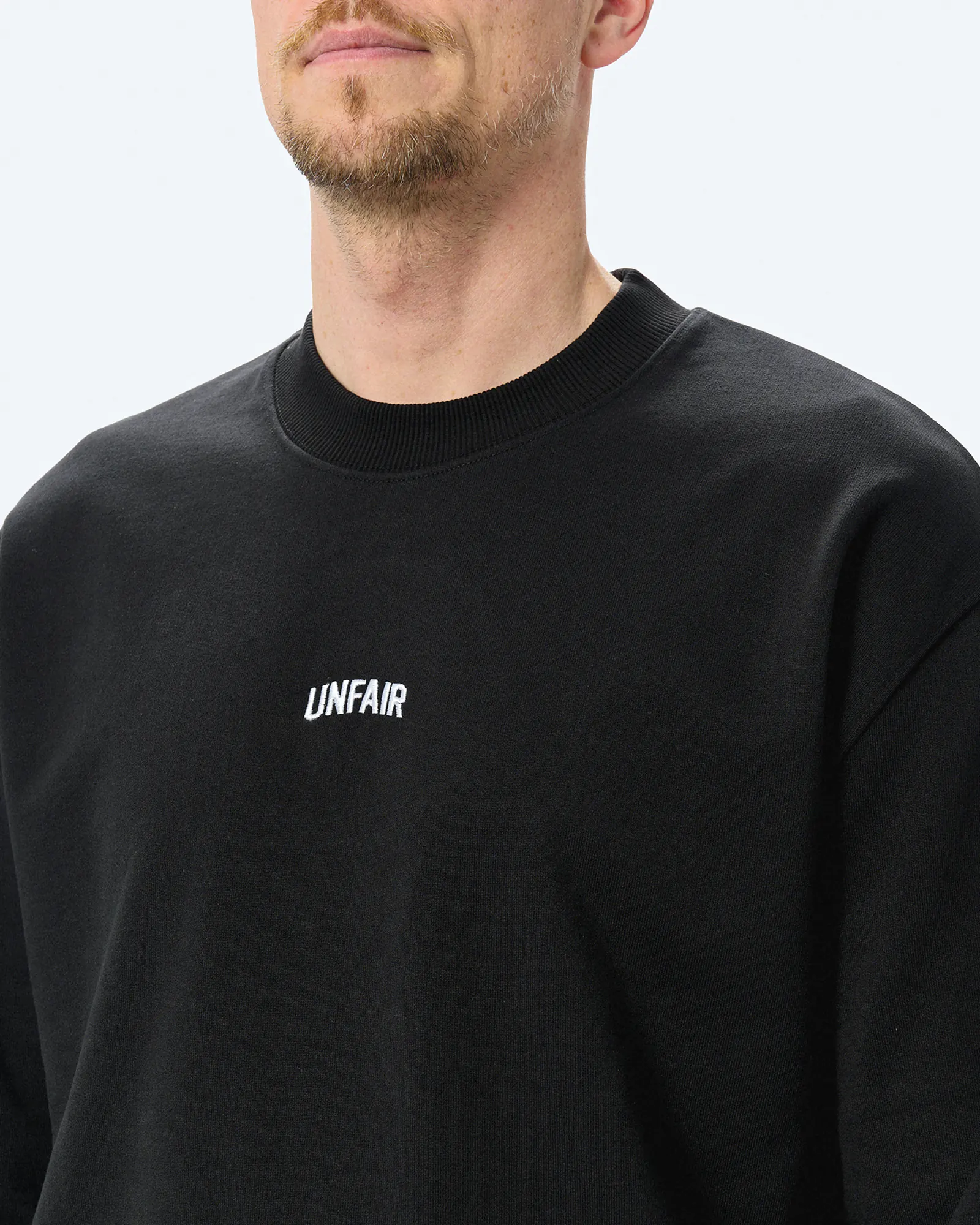 Unfair Athletics Sportabteilung Crewneck Black Unfair Athletics Sportabteilung Crewneck Black