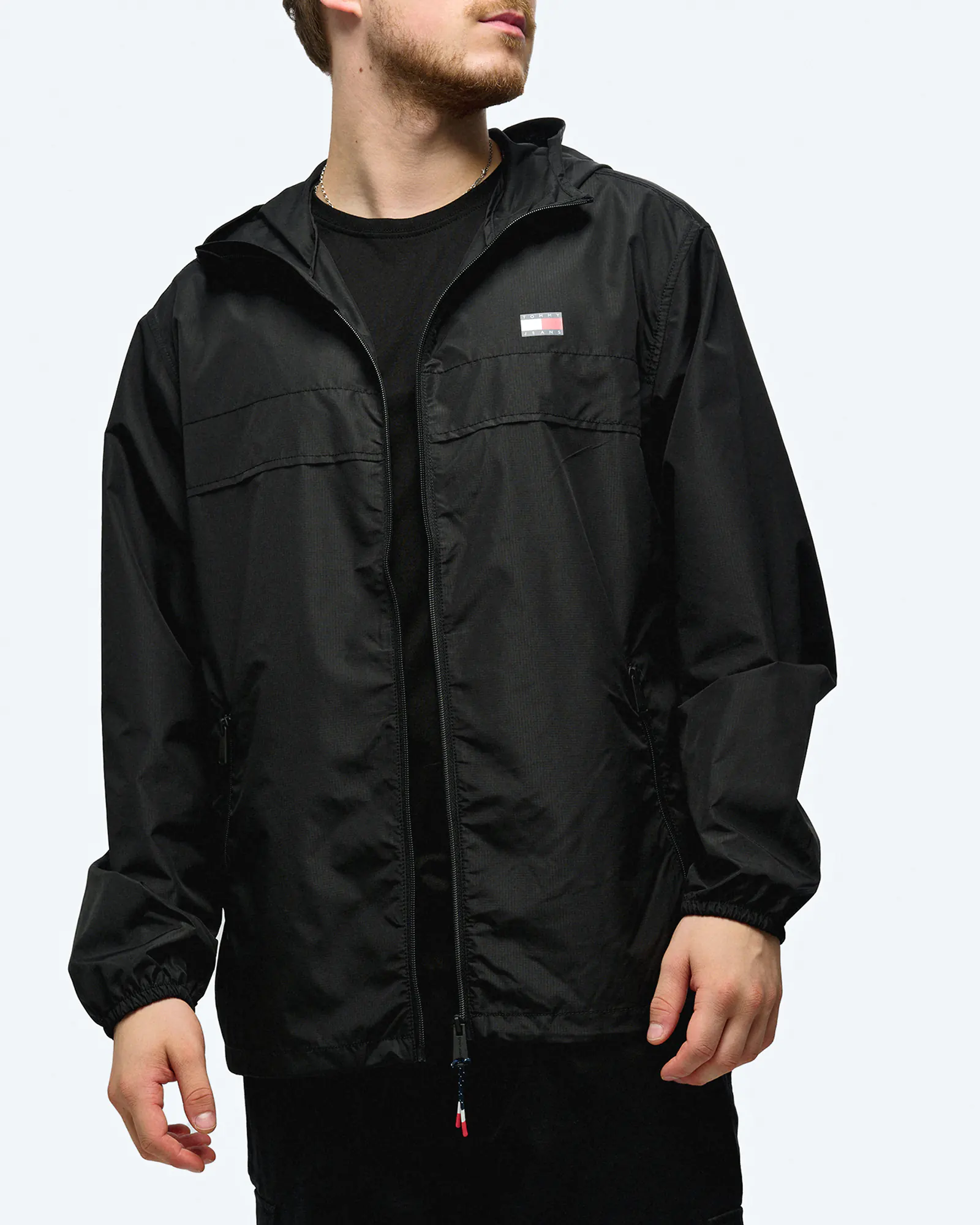 Tommy Jeans Chicago Jacket Black Tommy Jeans Chicago Jacket Black