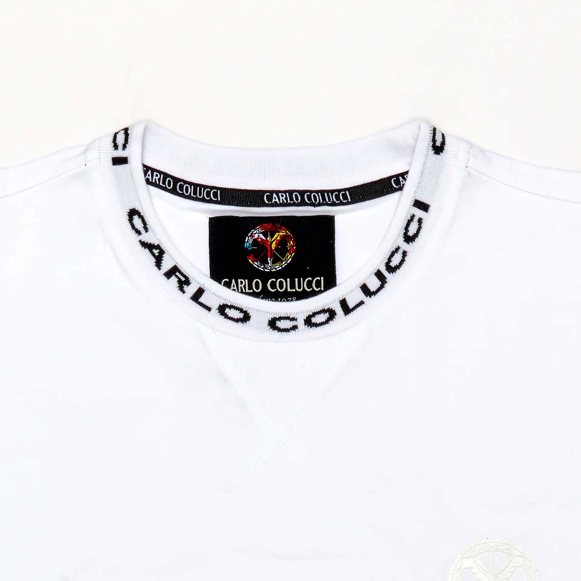 Carlo Colucci Basic T-Shirt White