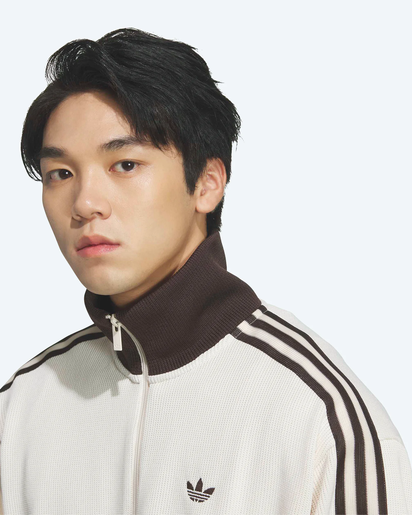 Firebird Knit Tracktop Wonder White