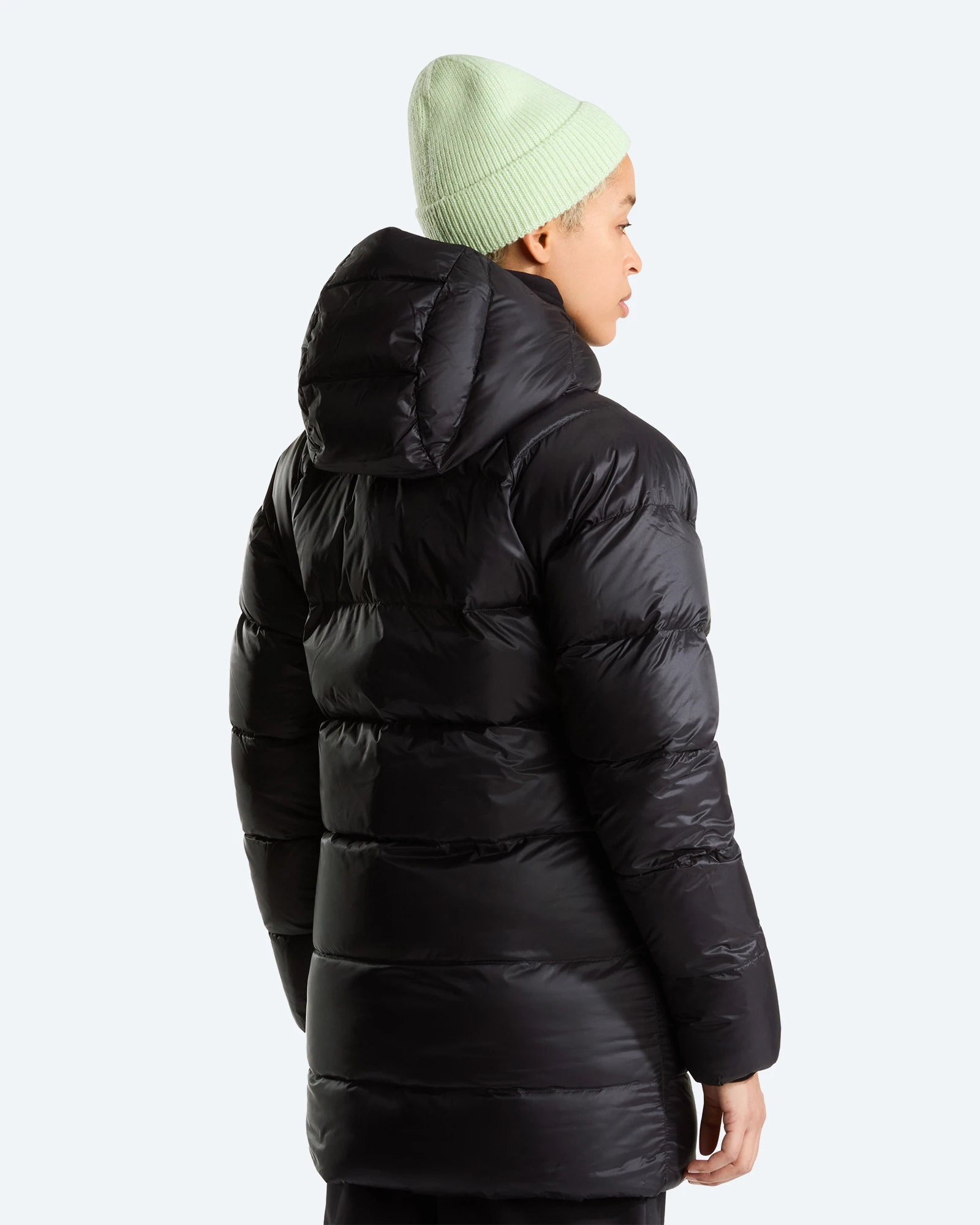 W Hydrenalite City Down Hooded Parka TNF Black