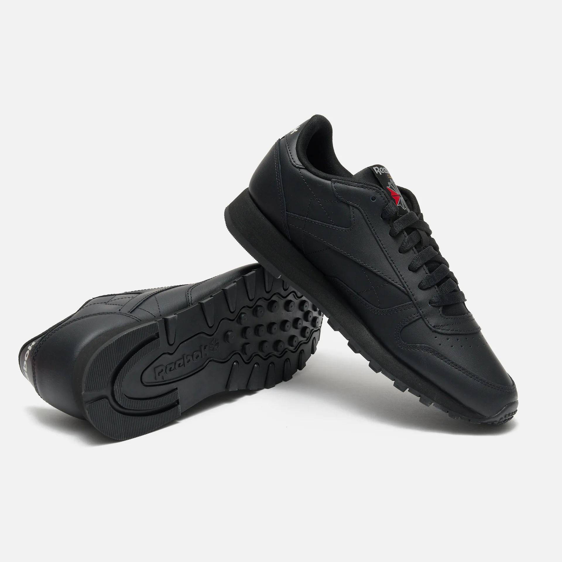 Reebok Classic Leather Sneaker Black / Black / Pure Grey