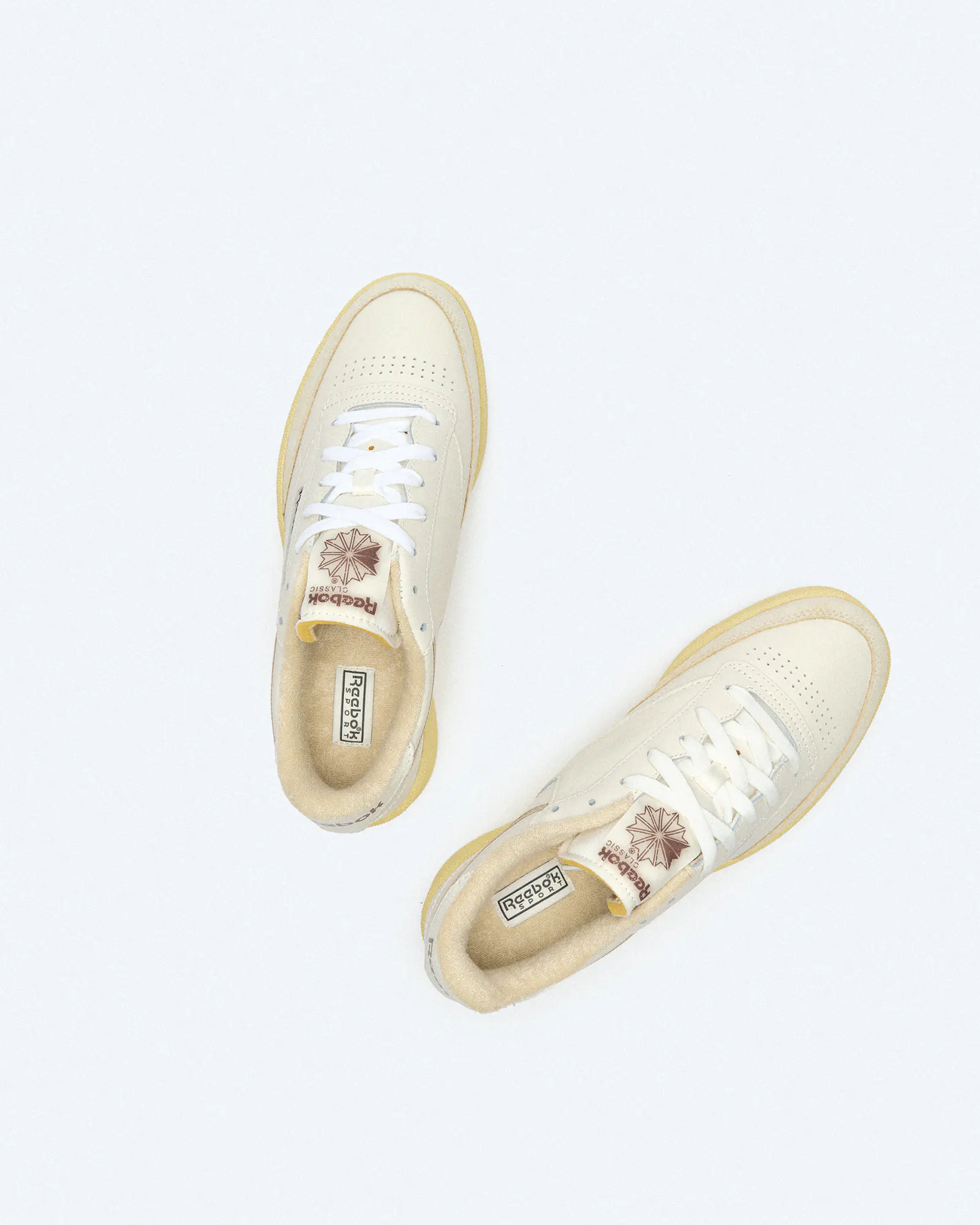 Reebok Club C 85 Sneaker Chalk/Weathered White/Vintage Chalk Reebok Club C 85 Sneaker Chalk/Weathered White/Vintage Chalk