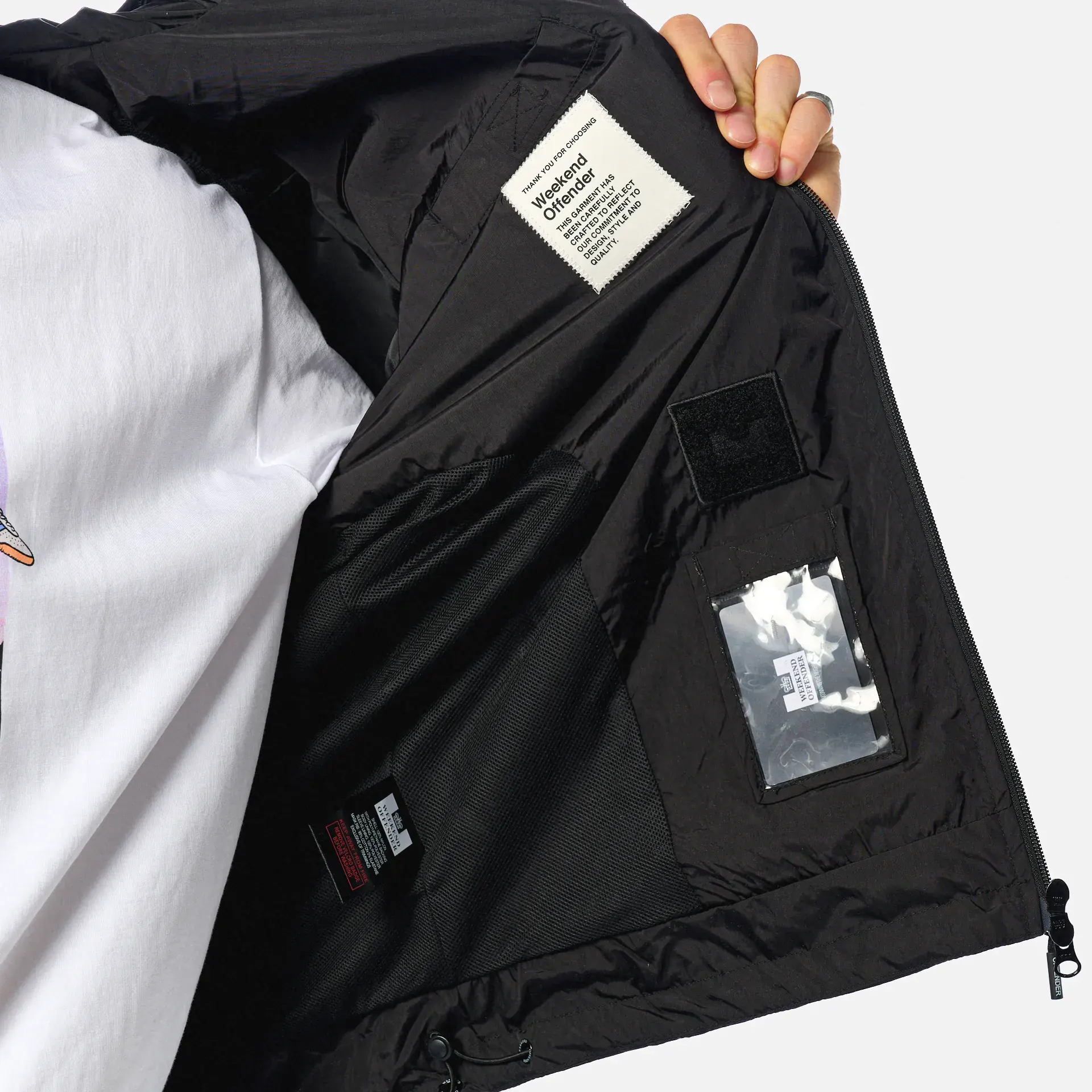 Weekend Offender Technican Jacket Black