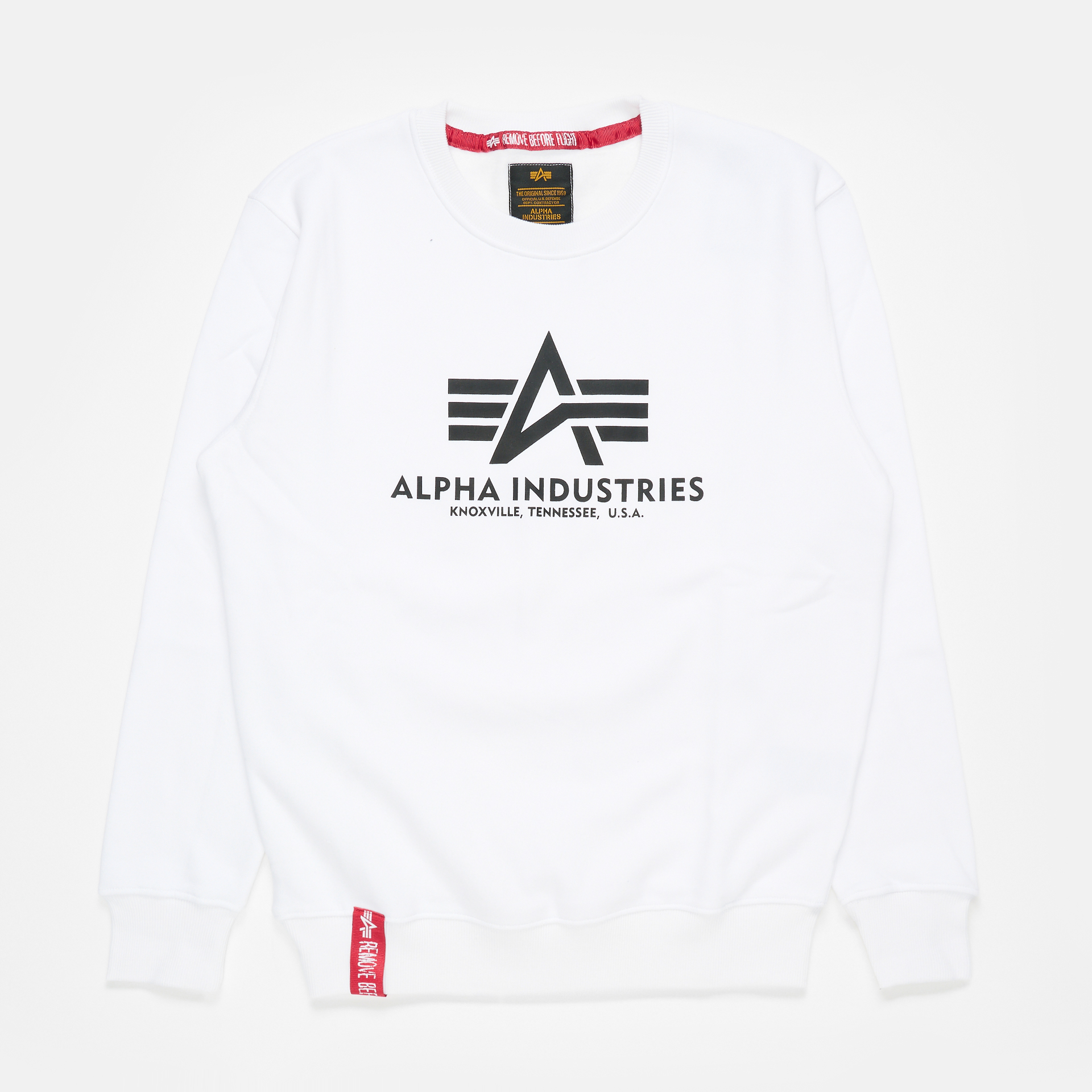 Alpha Industries Basic Sweatshirt White