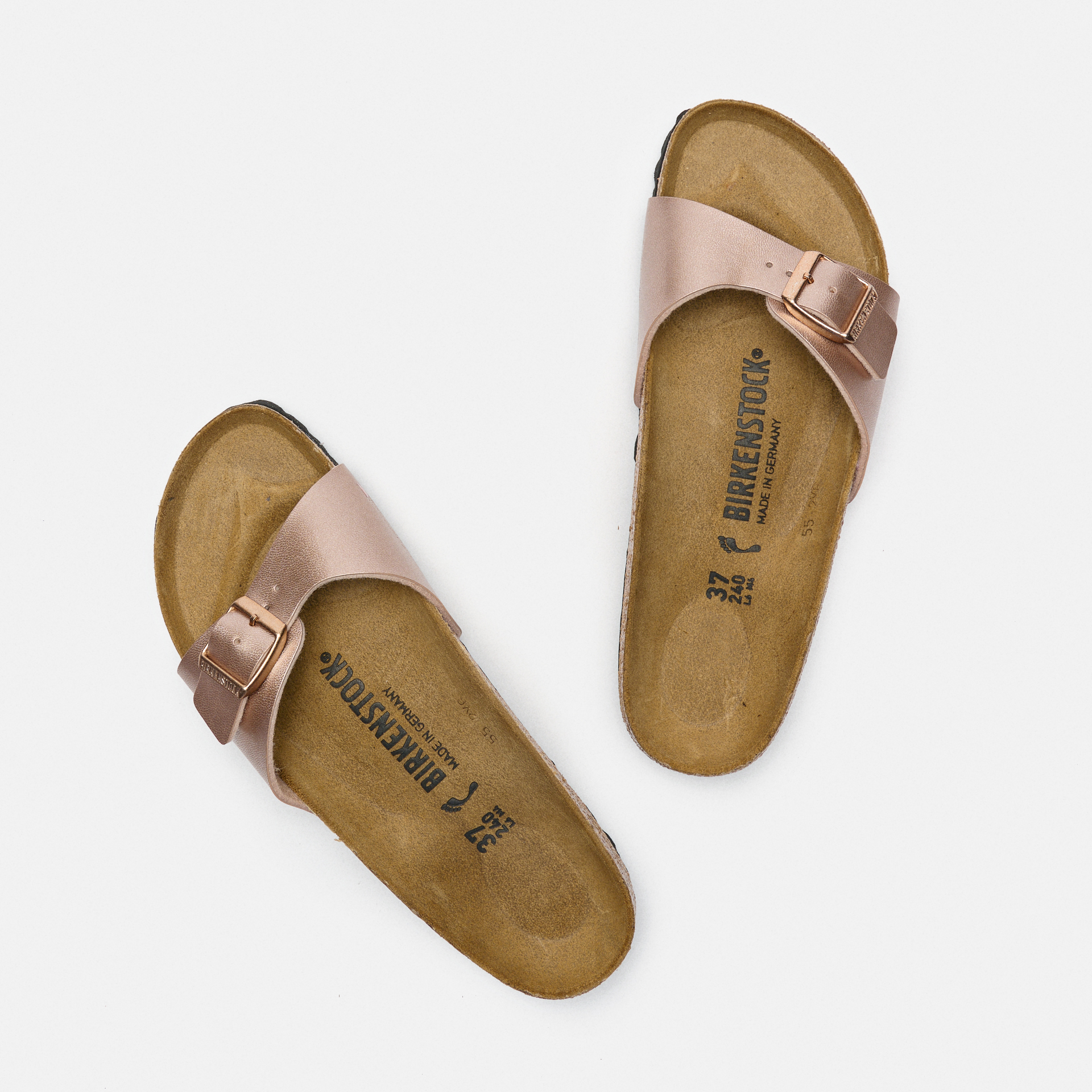 Birkenstock Madrid BF Sandals Metallic Copper