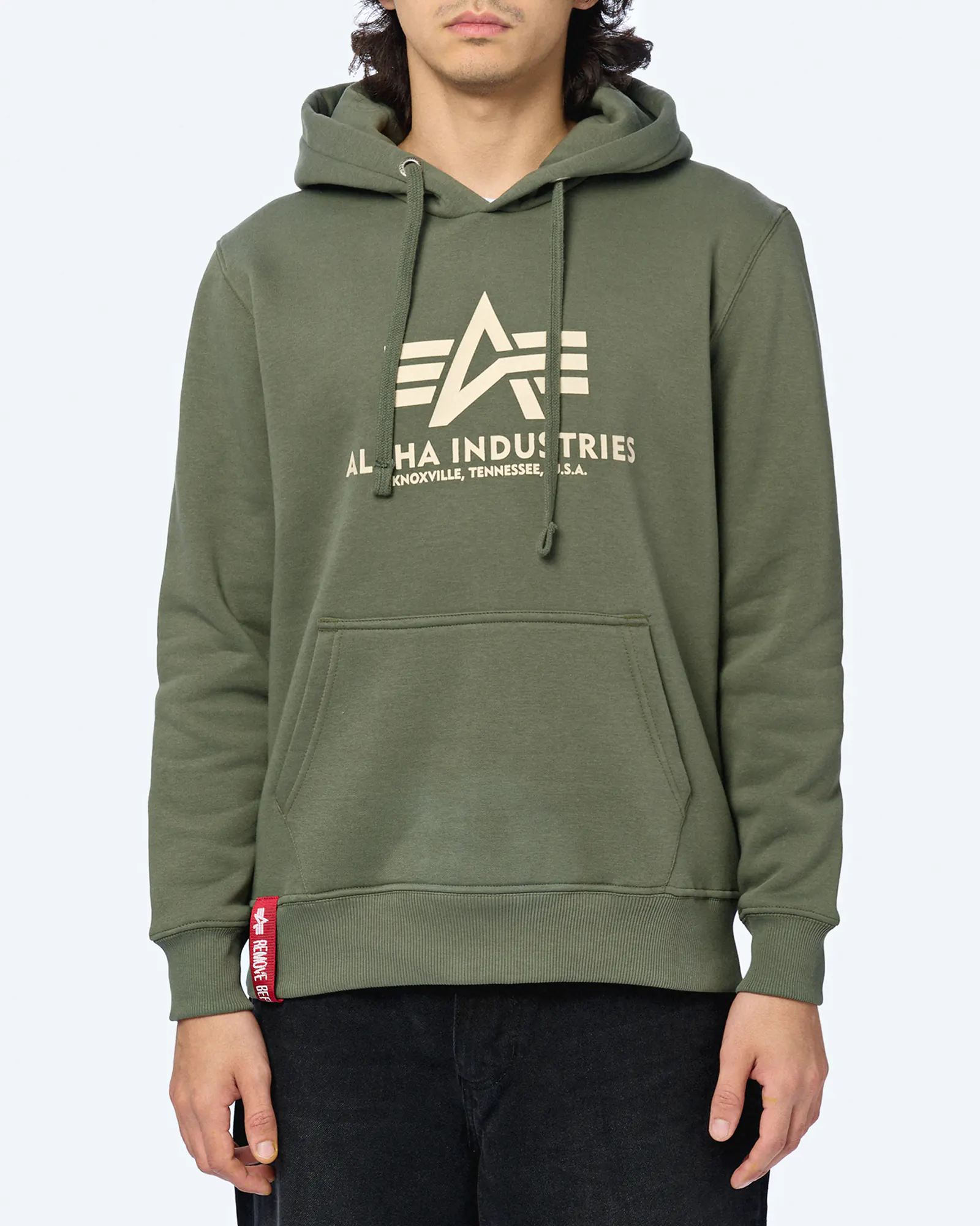 Alpha Industries Basic Hoody Ivy Green Alpha Industries Basic Hoody Ivy Green