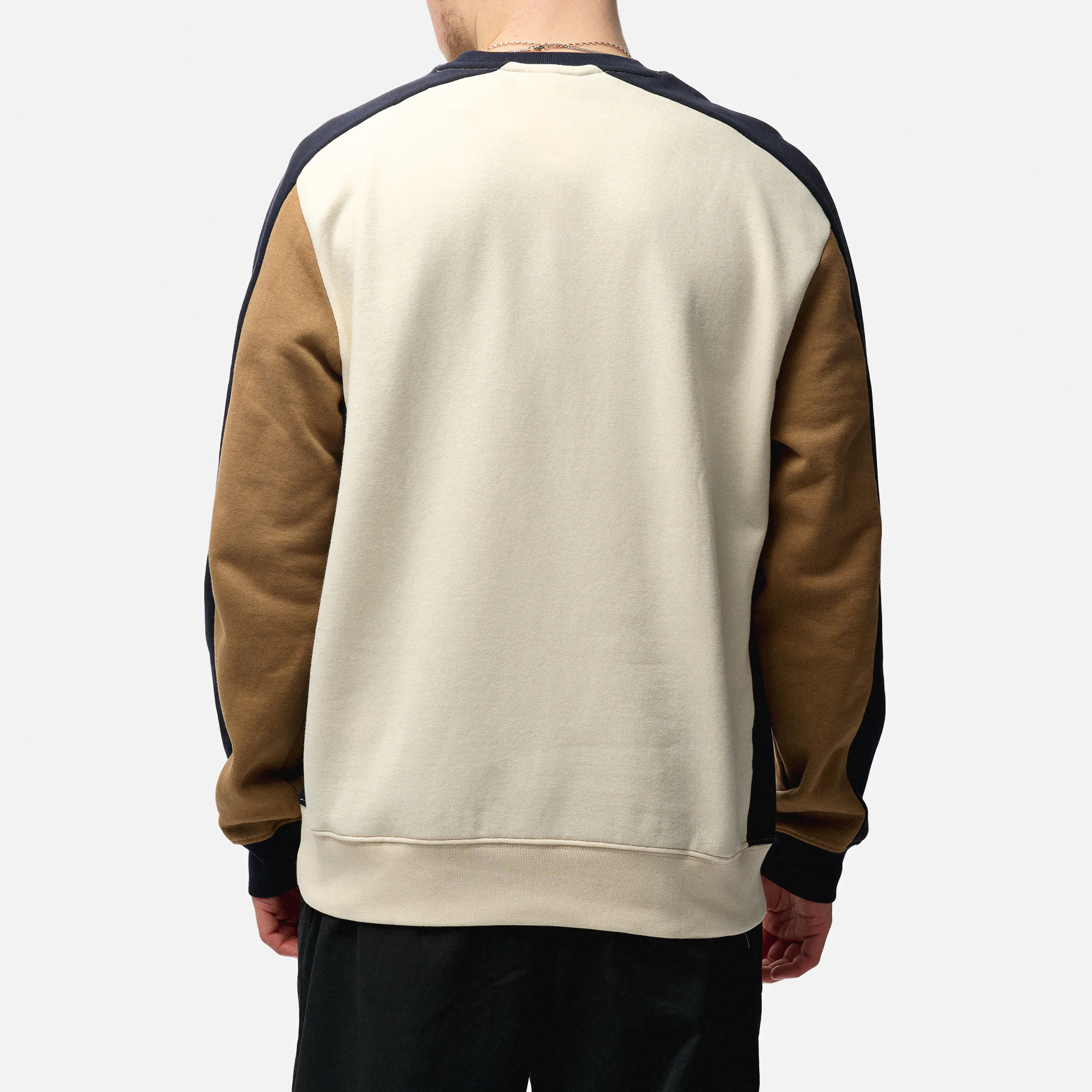 Lacoste Flannel Colorblock Sweatshirt Lapland/Cookie/Abysm